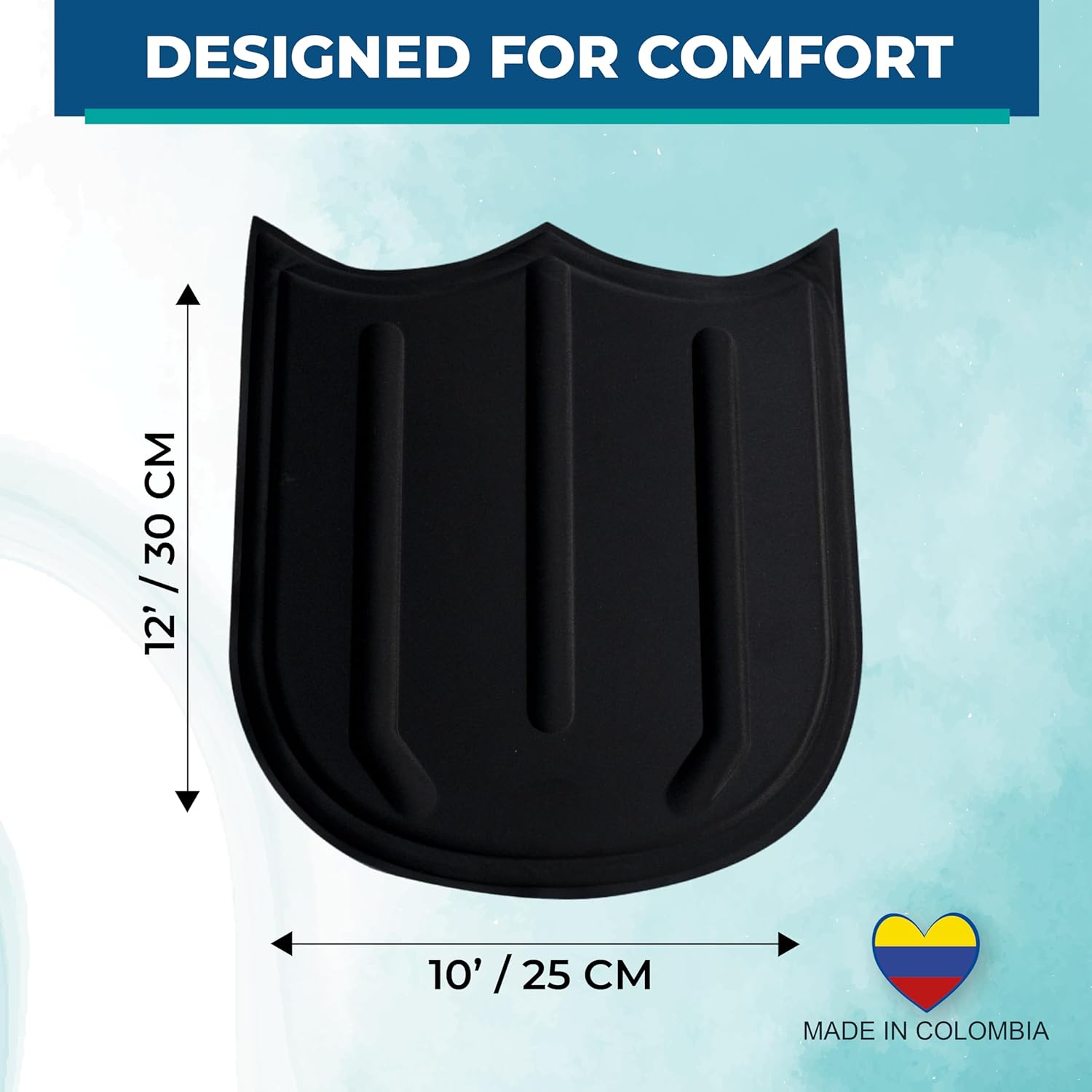 Lipo Express Max Coverage Abdominal Definer Foam Board Black