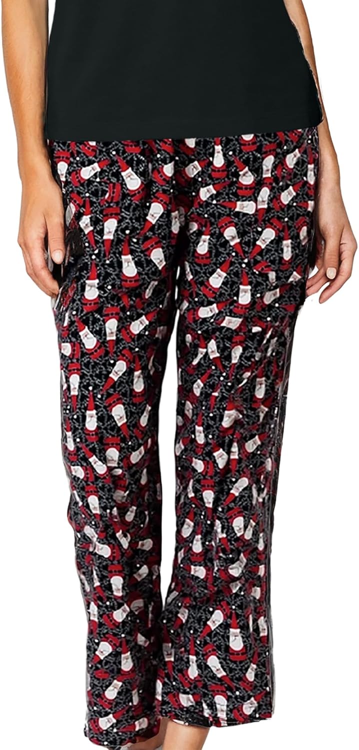 Pajama Pants | Women’s Christmas Sleepwear Women | Cozy Holiday Lounge Pants with Elastic Waist & Drawstring - Image 2