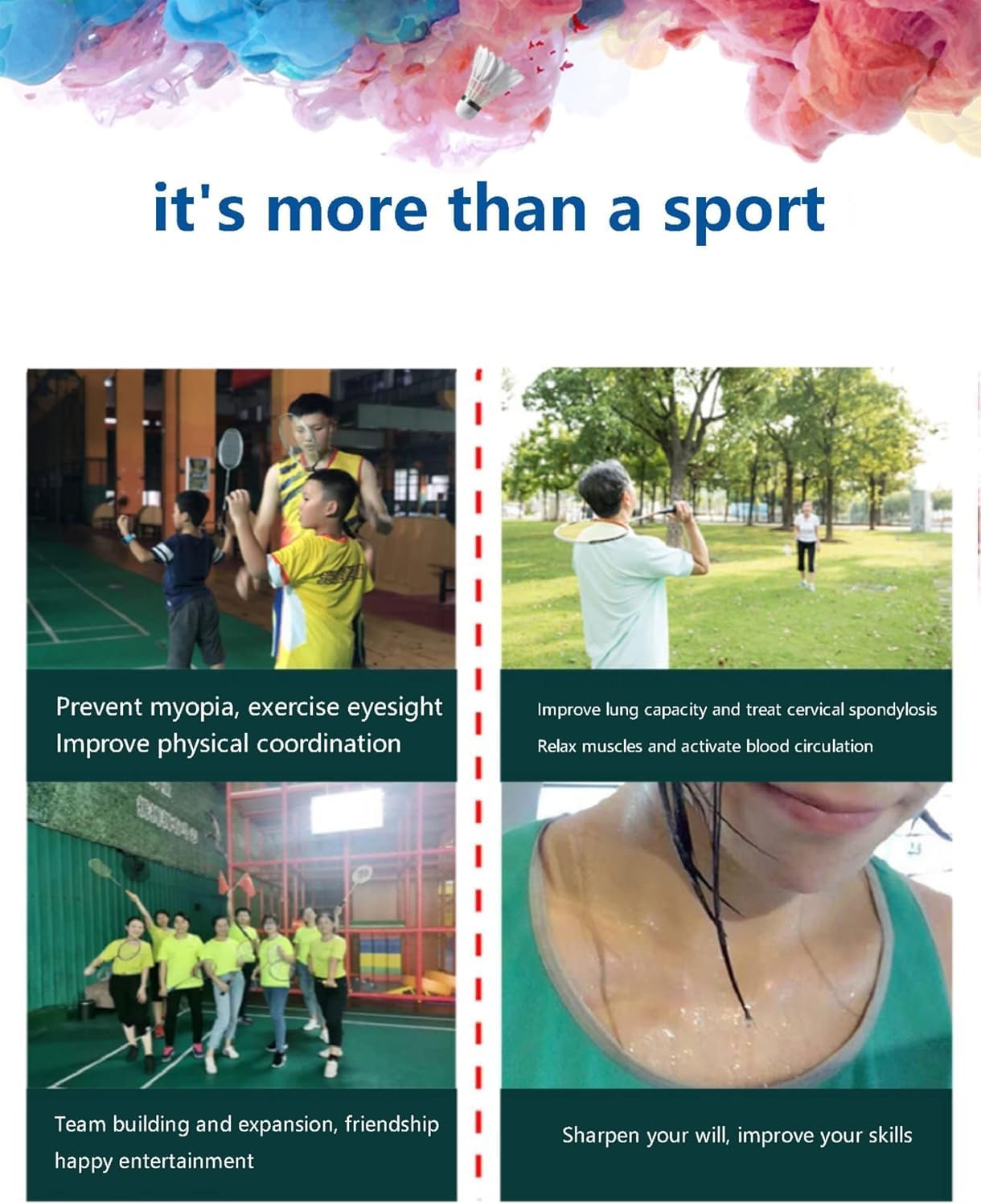 Light Portable Pickleball Net, Badminton Net Stand Portable for Backyard, Volleyball Net and Tennis Net for Outdoor, Indoor, Driveway