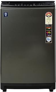 Voltas Beko 7.0 Kg, 5 Star, Fully Automatic Top Load Washing Machine (WTL70UPSCXX, Grey),Fountain Wash