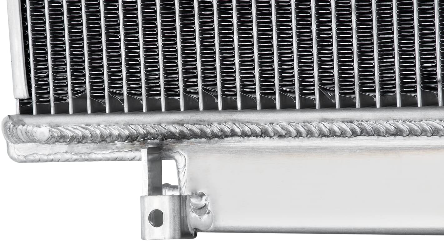 Aluminum Radiator for 1986-1991 Mercedes-Benz 300SDL 350SD 350SDL Diesel, 2 Row Radiators 1987 1988 1989 1990 86 87 88 89 90 91