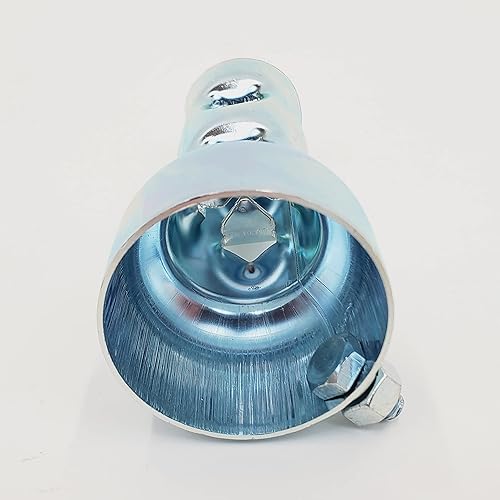 Miniatura 4 de Bafle de escape corto de 4 pulgadas para tubos de escape y silenciadores de 2 pulgadas de diámetro exterior - Reductor de ruido/silenciador - Se