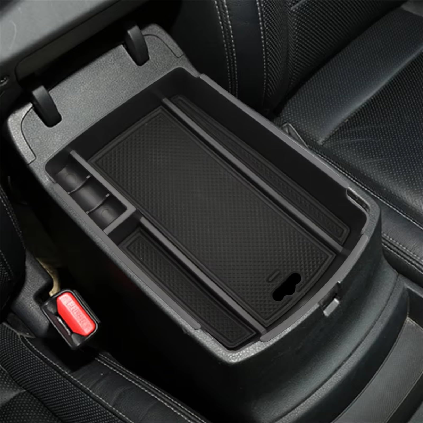 SZTMYVUW Interior Storage Box Compatible With Kia For Sportage 4 QL 2016 2017 2018 2019 2020 2021 Car Central Console Armrest Box Storage Container Organizer Holder Tray