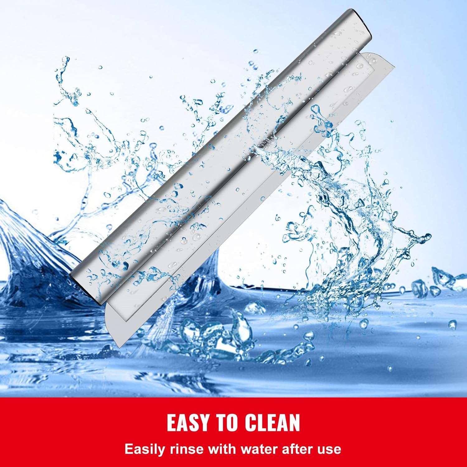 Happybuy Skimming Blade, 40 inch Smoothing Knife, European Stainless Steel, Aluminum Blade for Gyprock/Drywall/Wall-Board