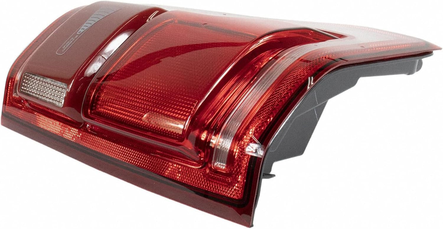 munirater Tail Light Assembly Rear Brake Light Clear Lens Left Replacement for 2015-2017 F150 HL3Z13405D