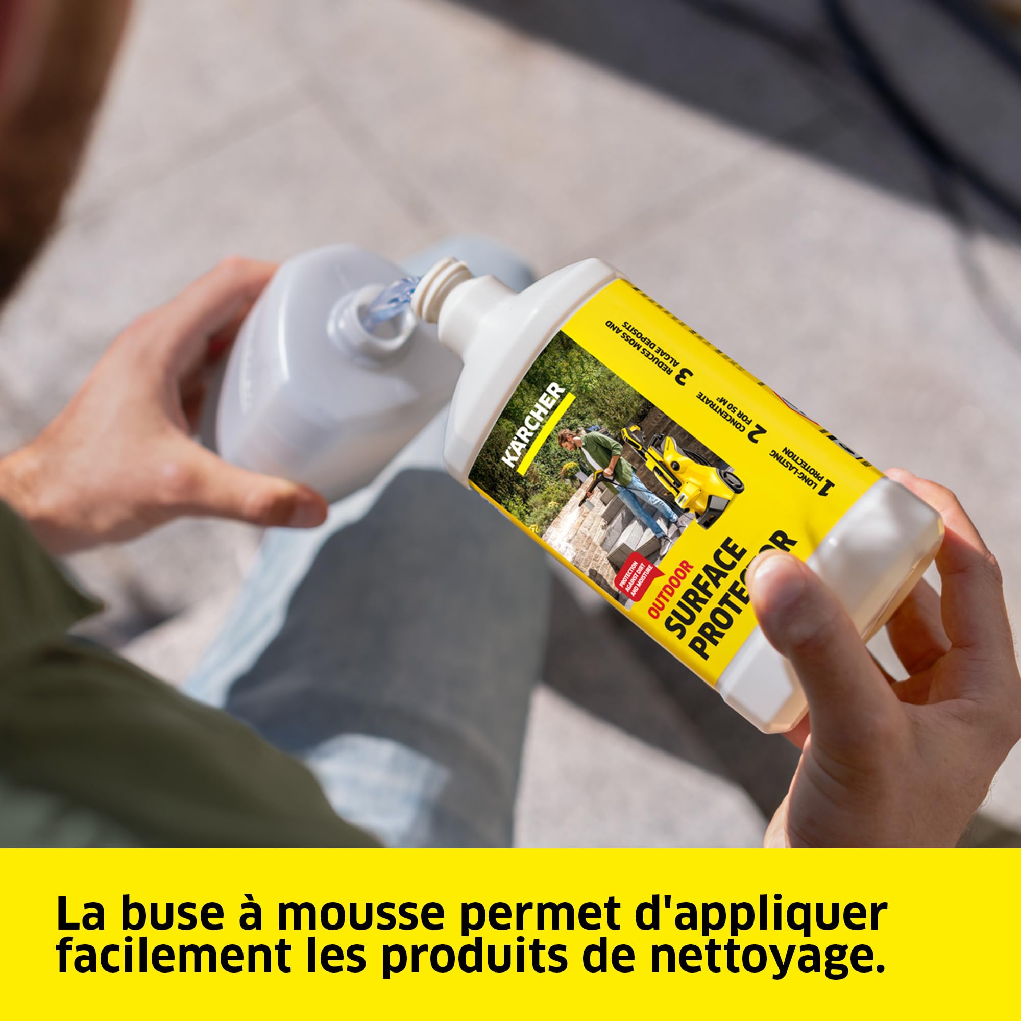 Kärcher Nettoyeur Haute Pression K 3 FJ Home, Pression : max. 120 bar, Débit : 380 l/h, Surface : 25 m²/h, Poids : 4,3 kg, Pistolet Haute Pression, Rotabuse, Lance Vario Power, Buse à Mousse, Home Kit