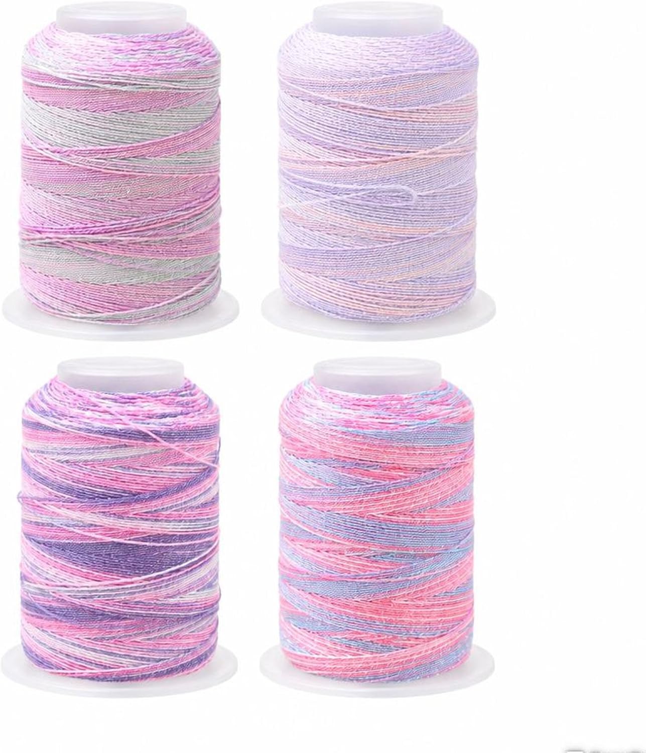 4 Roll Colorful 0.4mm Jewelry Beading Cords Bracelet String image 4