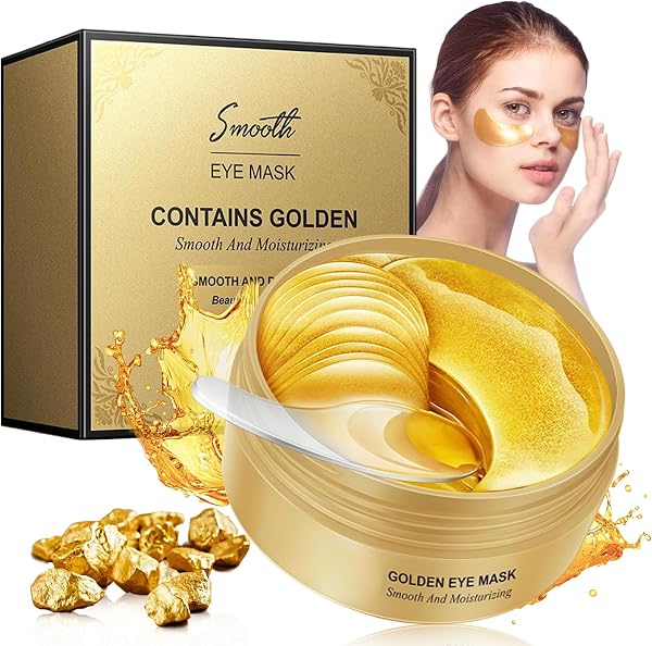 GAOMESIA Masque Yeux 60 Pcs Collagène en Gel
