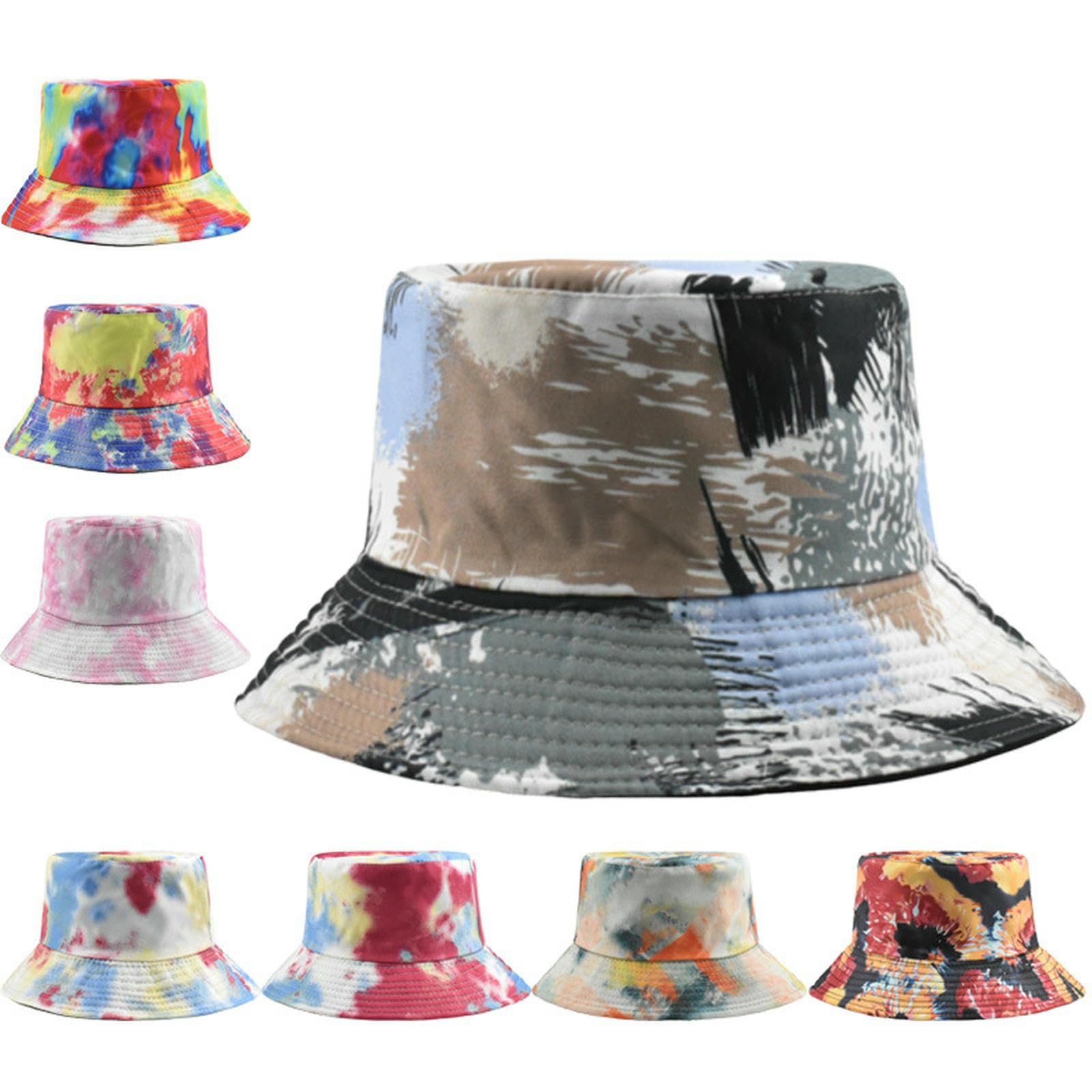 Moda Retro Czapka z dzianiny Wiadro Kapelusz Wiadro Dla Mężczyzn i Kobiet Outdoor Solar Dwustronny Przenośny-h-m