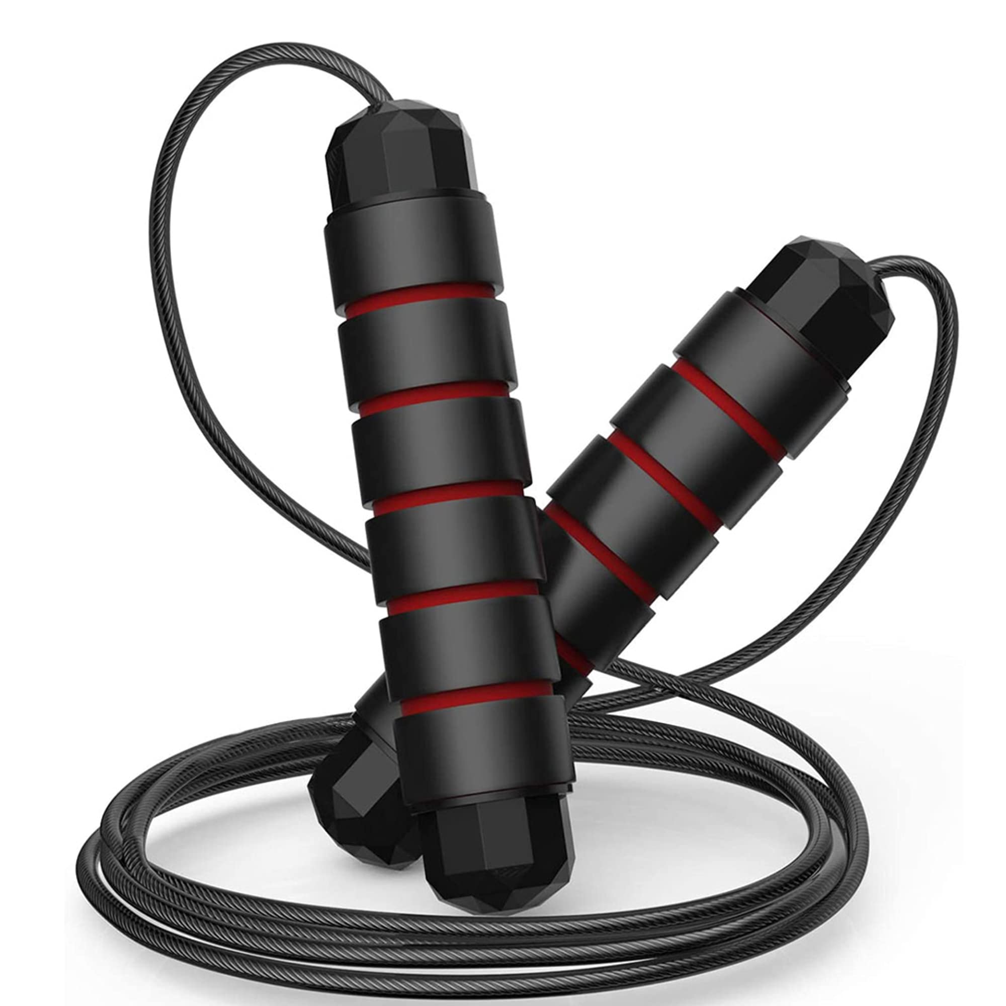 ELKO Polyvinyl Chloride Tangle Free Jump/Skipping Rope for Men, Women & Children for Exercise Workout & Weight Loss