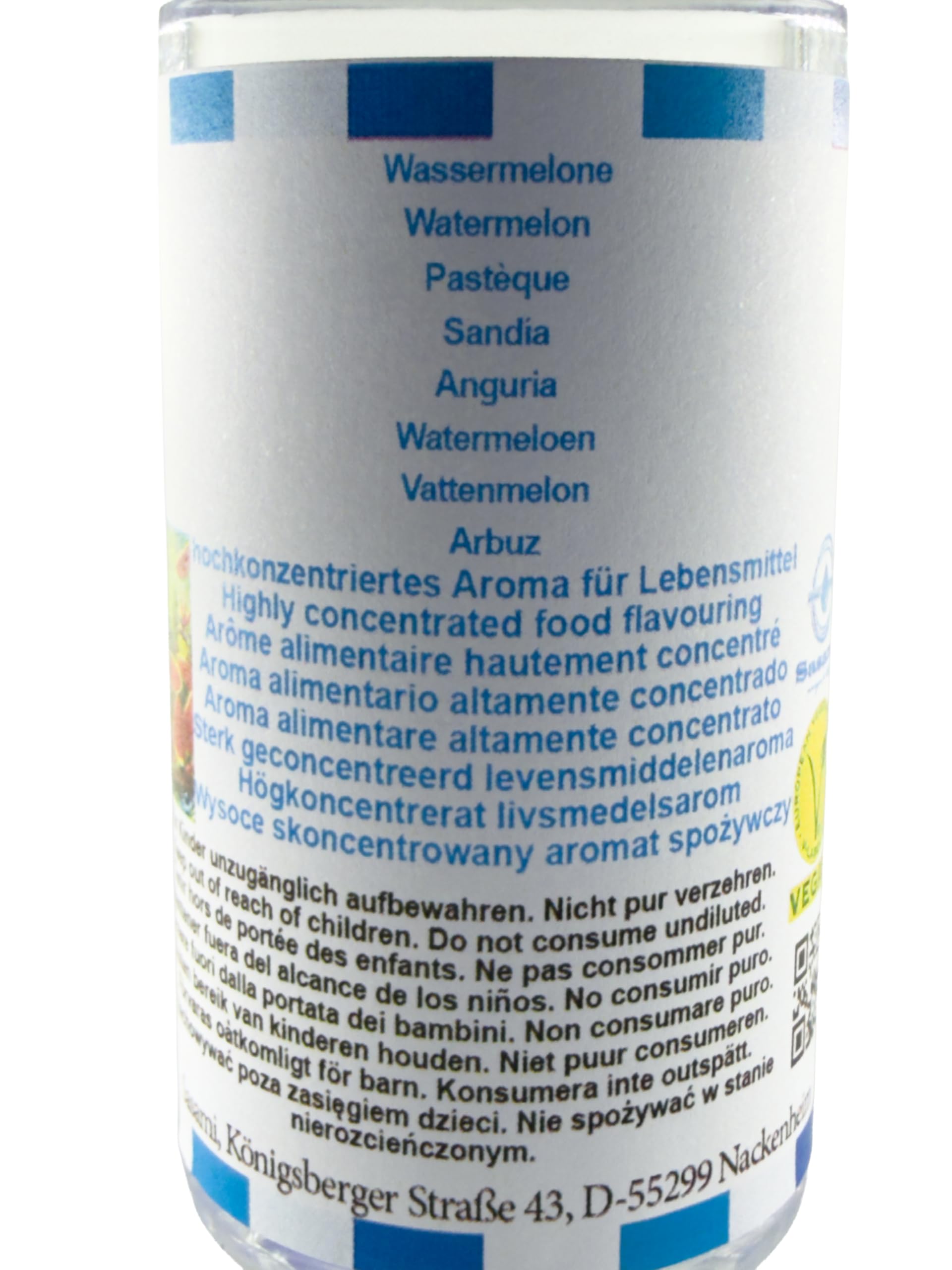 Anguria aroma concentrato - vegano - Sasami - 100ml