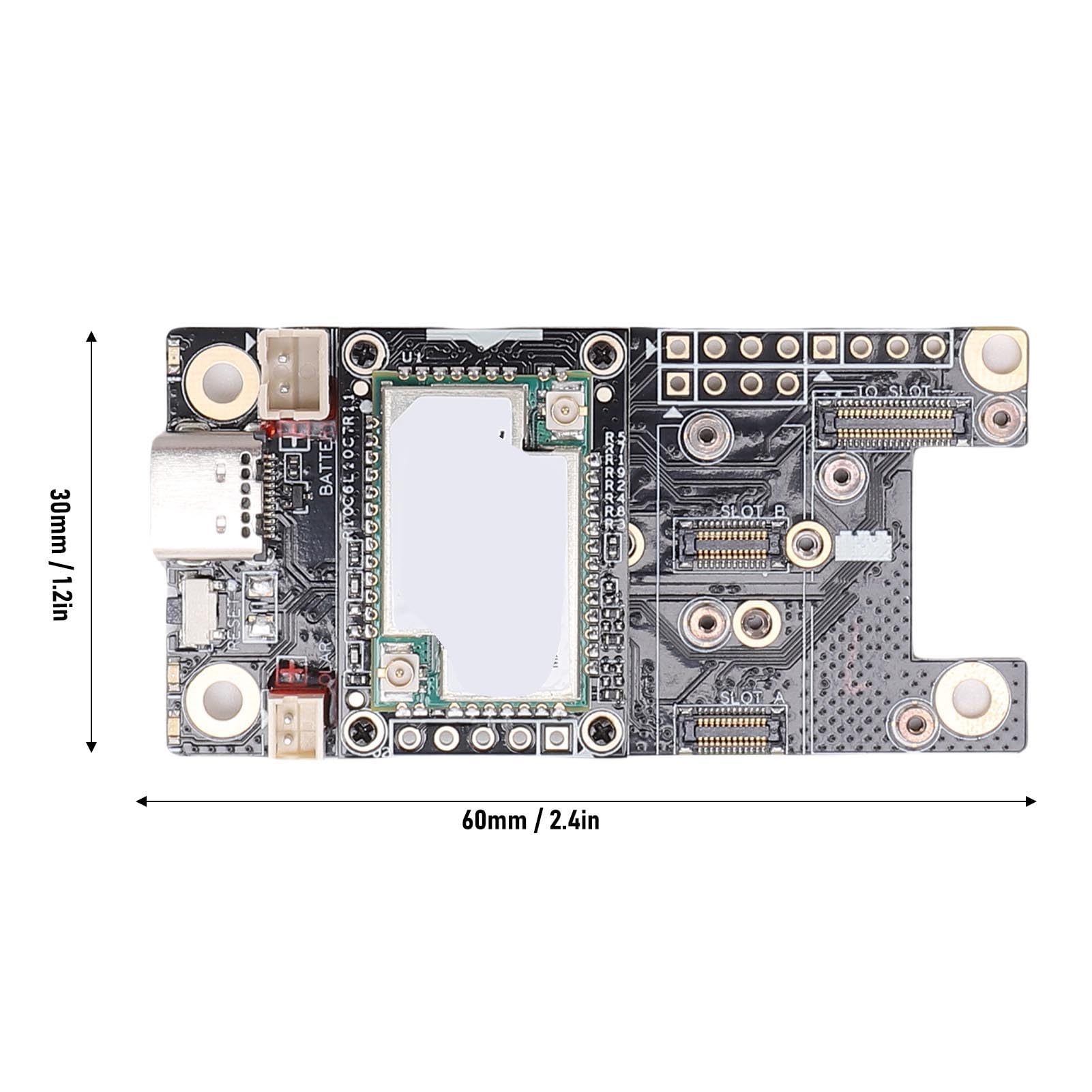 SIXRUN Modulo BLE, Scheda di Sviluppo LoRa Node con Consumo Ultra Basso per Applicazioni IoT Domotica Intelligente Automazione Edifici