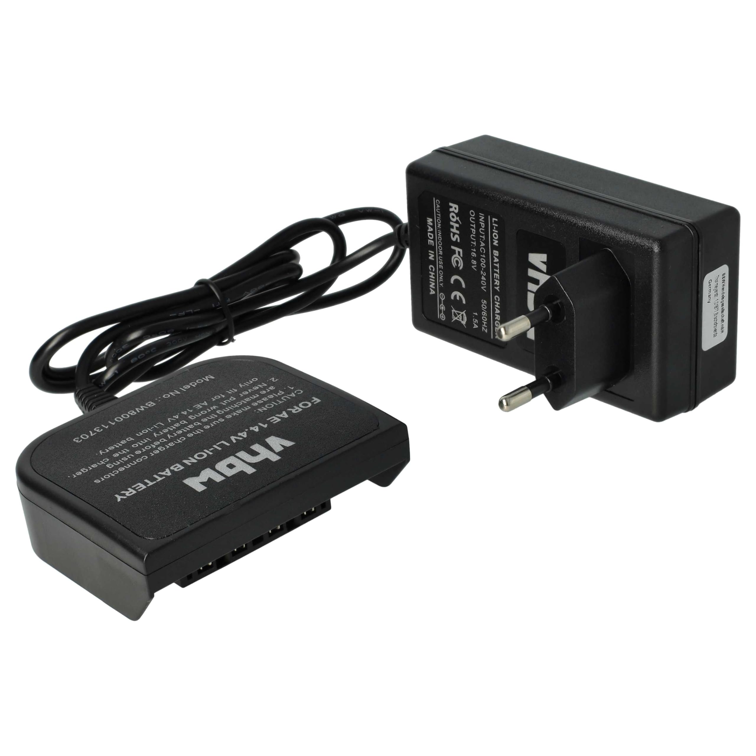 vhbw Chargeur Compatible avec AEG GBS 14.4V | M1430R, L1414, L1414R, L1415, L1415R, L1430, L1430L, L1430R batteries Li-ion d'outils