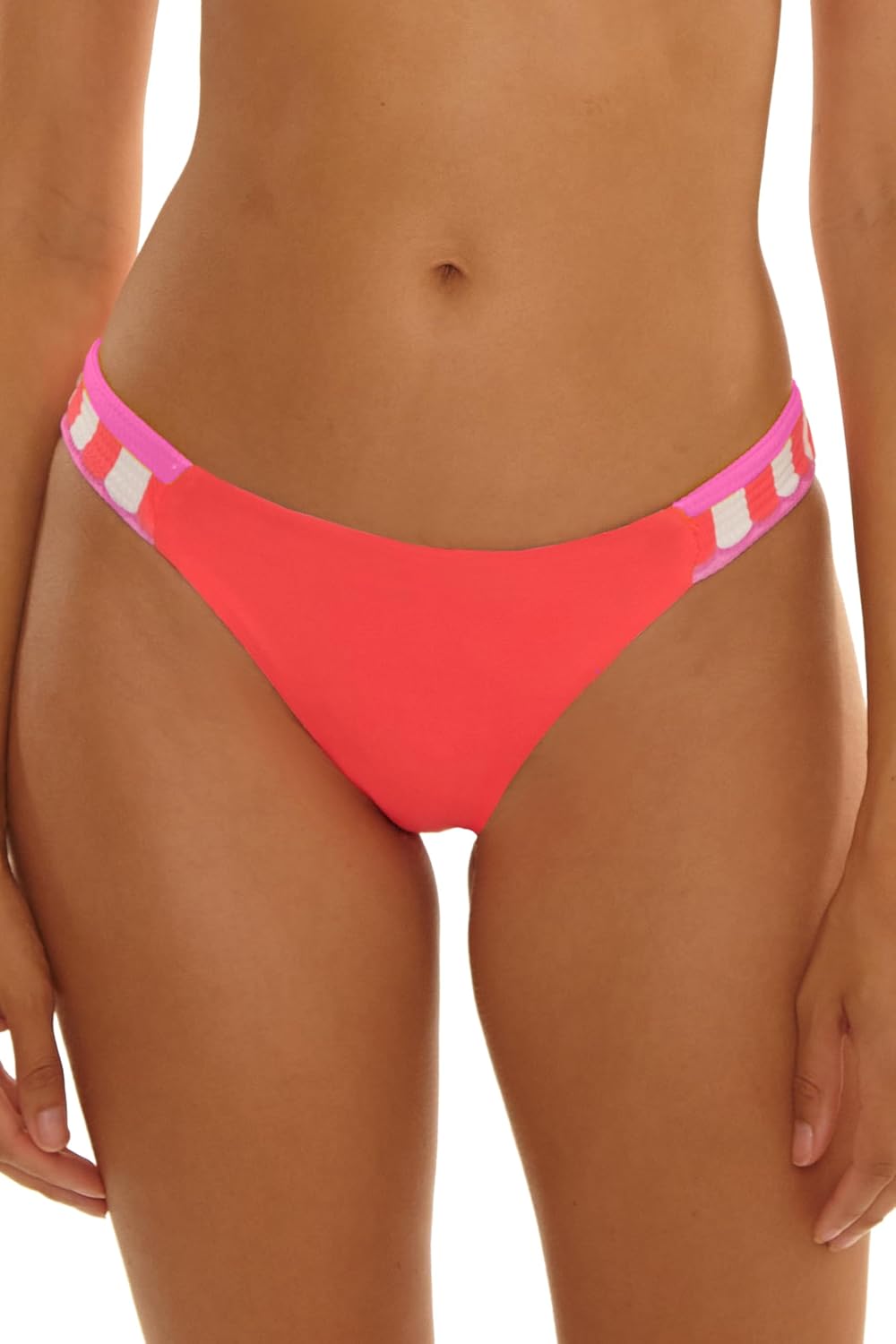 Becca Women's Miami Beach Hipster Bikini Bottom, Cheeky Coverage, Swimwear Separates for Women