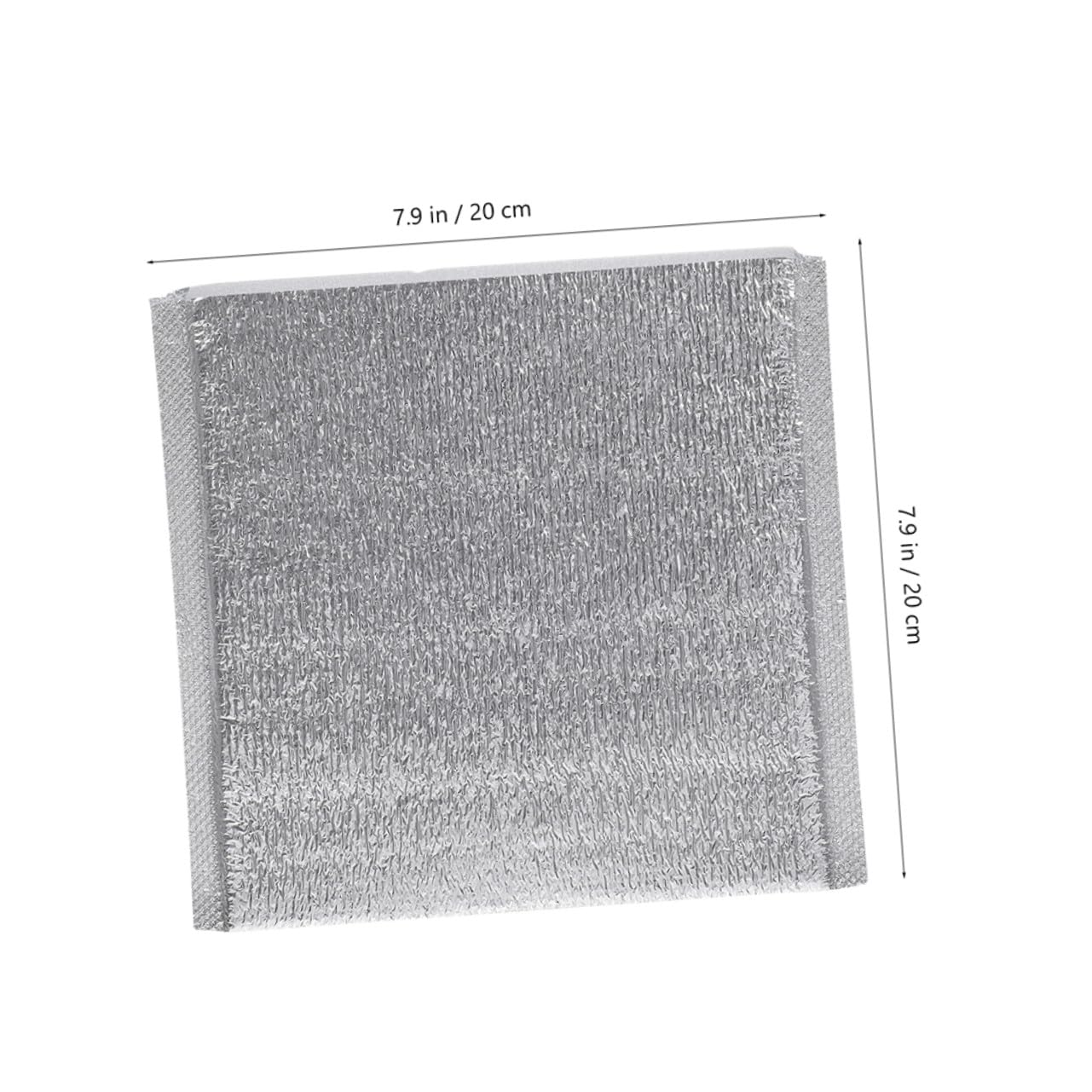 Alipis 100 Stück Einweg Isoliertaschen Aluminiumfolie für Heiße Kalte Speisen Thermotaschen zum Takeaway Picknick Lebensmittel Warm Halten