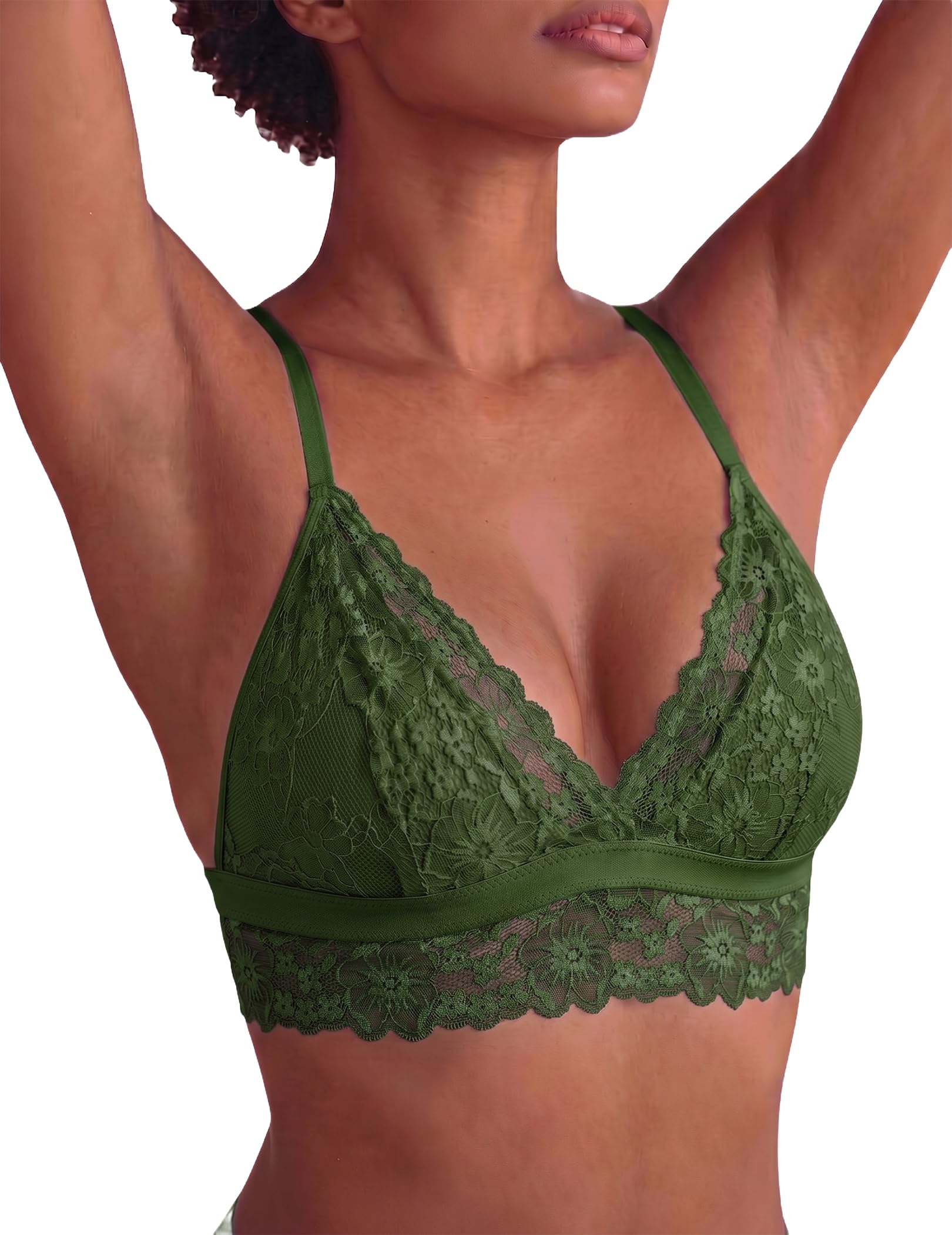 Avidlove Lace Bralette for Women Sexy Wireless Bralettes