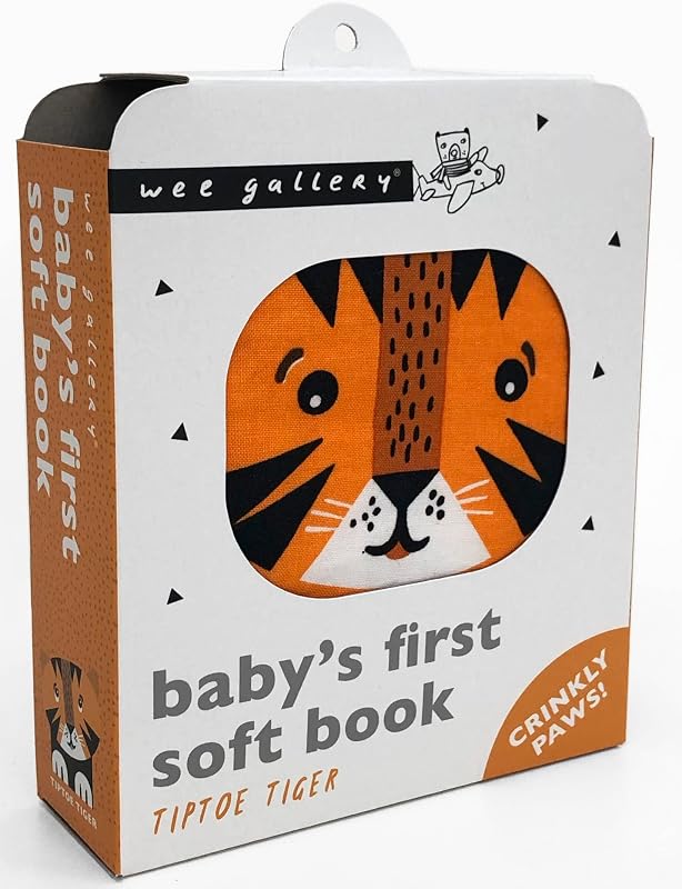 Tiptoe Tiger (Edición 2020): El primer libro blando para bebés (Libros de tela Wee Gallery)