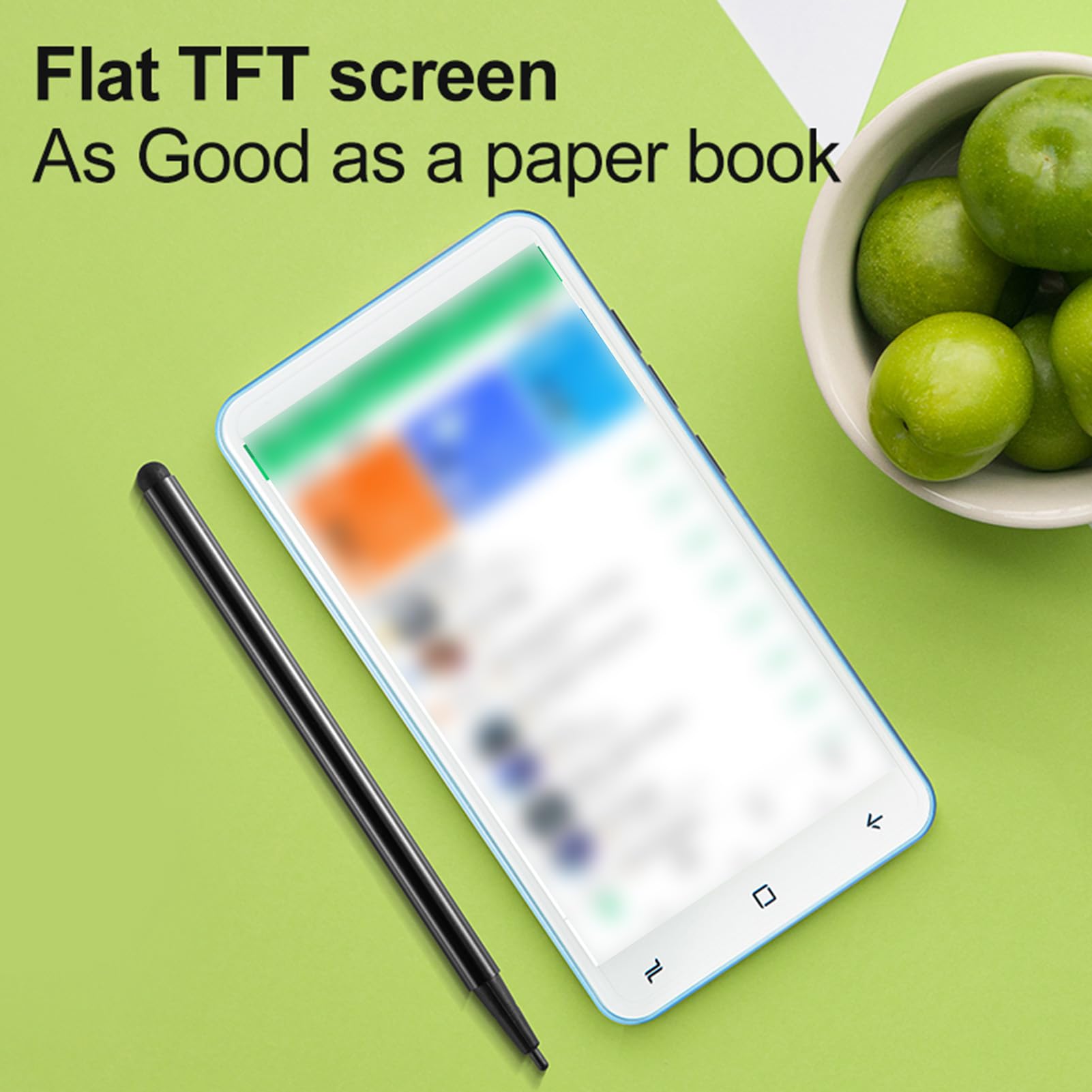VBESTLIFE Handschrift-Tablet E-Reader 5 Zoll, Eye-Guard-Bildschirm mit 5-MP-Kamera und Drahtloser Konnektivität für Tragbares Lesen