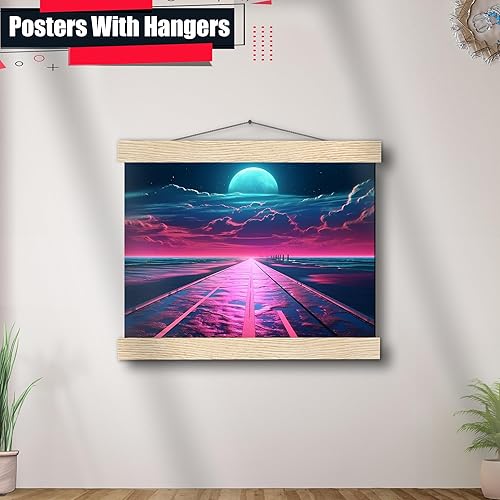 Miniatura 3 de Unique Synthwave Style Retro Art, 80s style art, framed poster print, guest room art, cool living room art, Print On poster, Decor poster