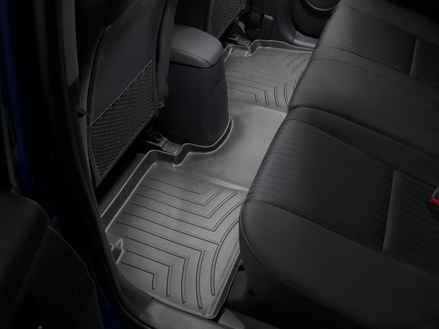 WeatherTech Custom Fit FloorLiners for Hyundai Tucson, Sportage, 2nd Row (441292), Black