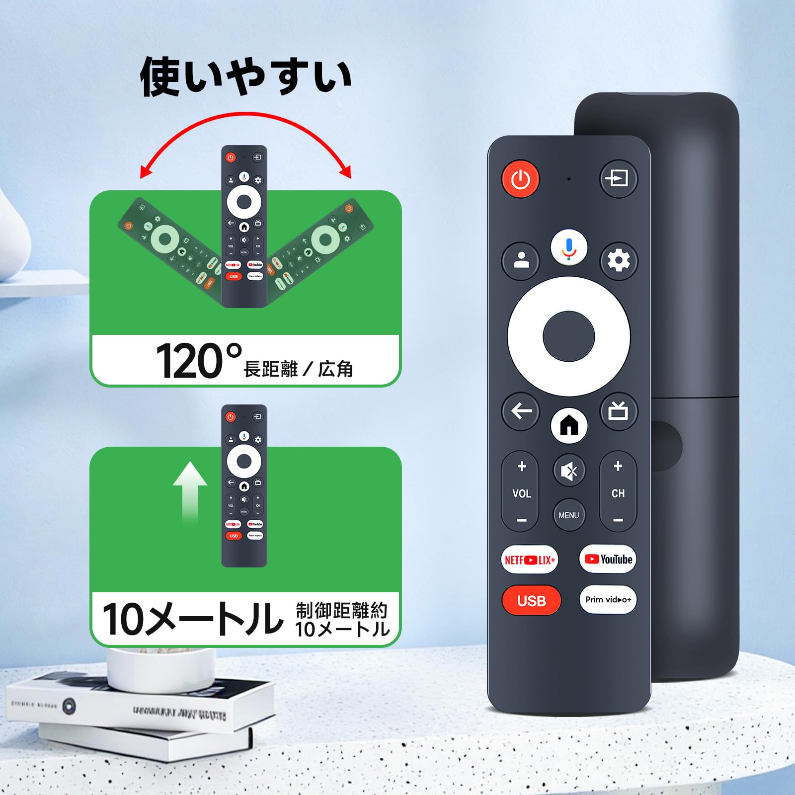 Amazon | AHTHA 代用リモコン for YAMAZEN 山善 チューナーレステレビ