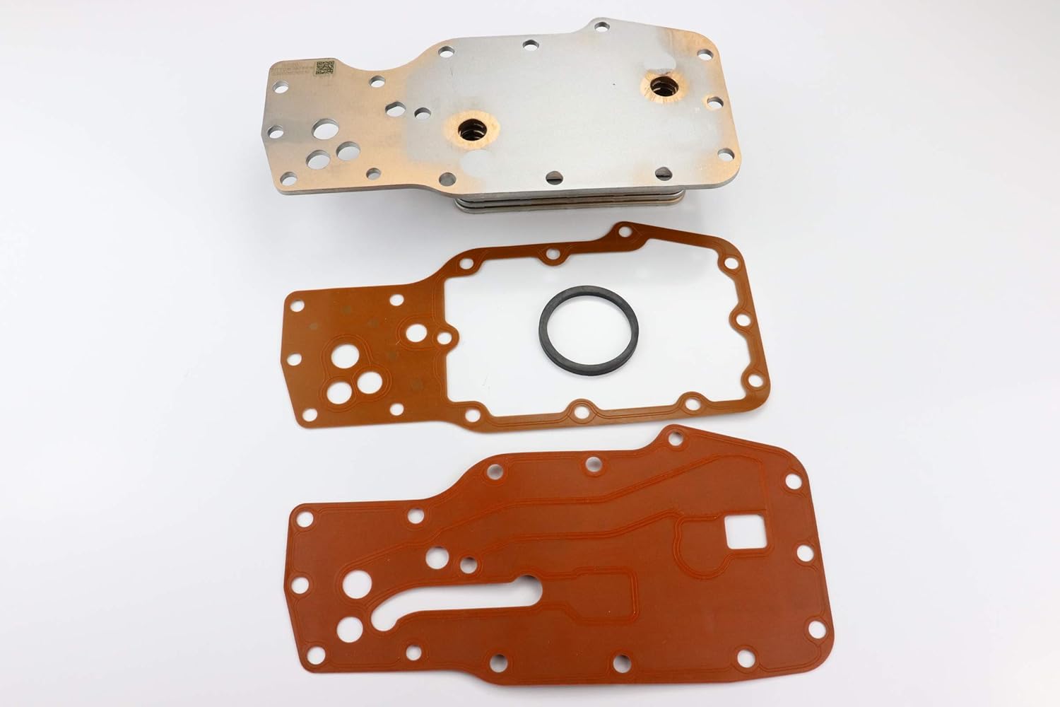 PB 8 Plate Engine Oil Cooler Core with gaskets Fits Dodge Cummins 6.7L 07-19 Replaces # 3975818