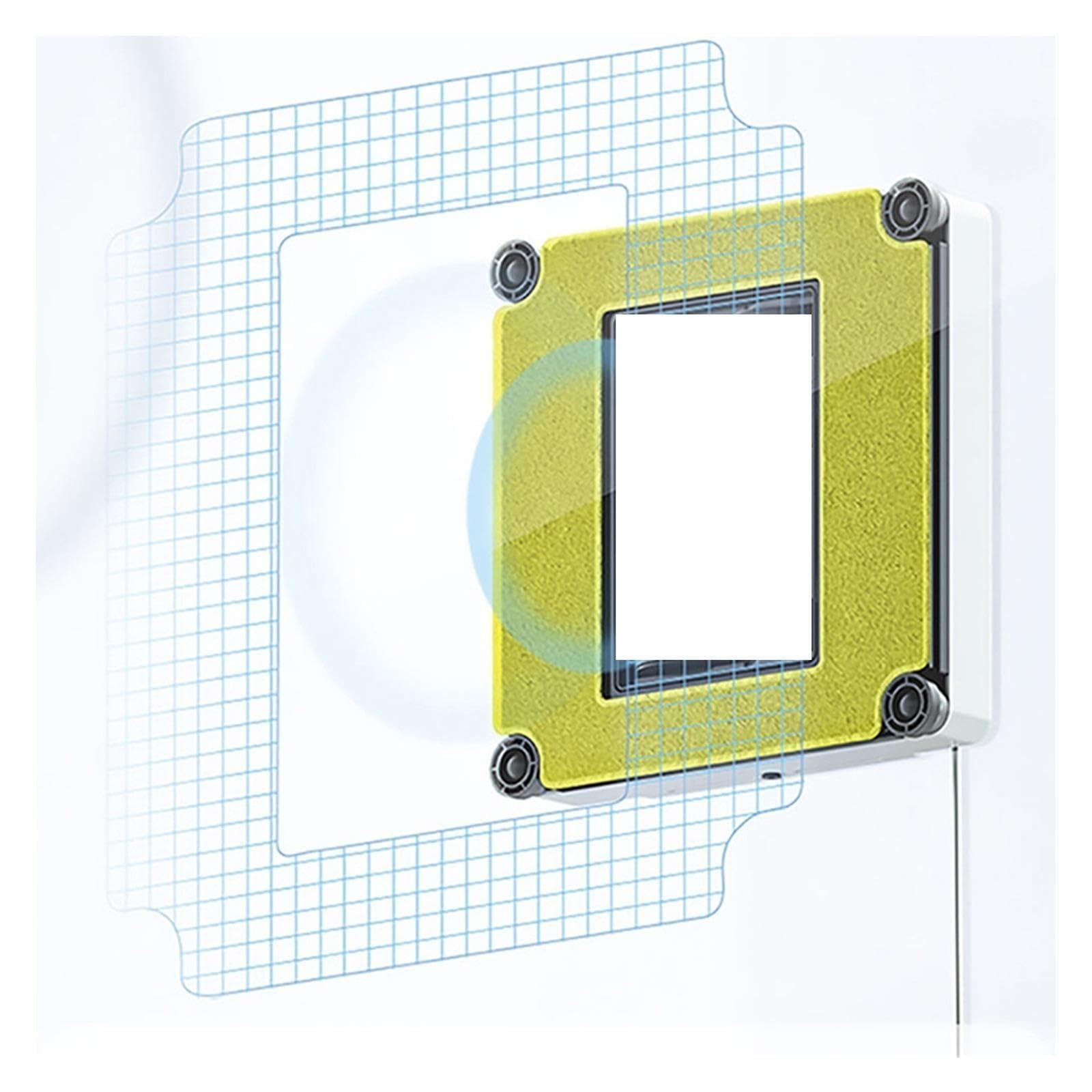 Reemplazo De Paño De Mopa Para Robot De Limpieza De Ventanas, Compatible Con Pureobo W-S3 S4 S3S S5, Paño De Limpieza Cuadrado, Accesorio Limpiador De Ventanas(6 Pcs)
