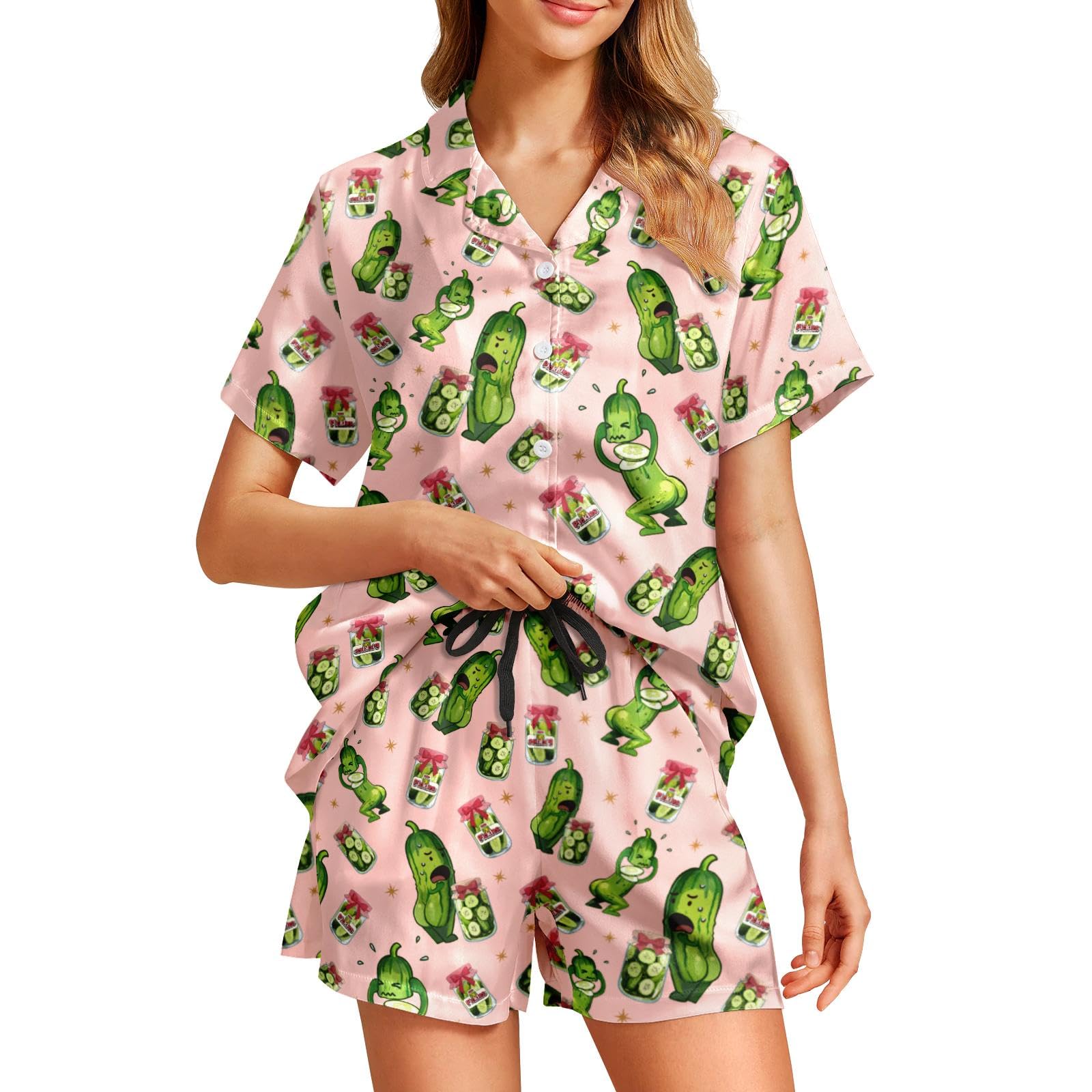 Silk Satin Pajama Set for Women