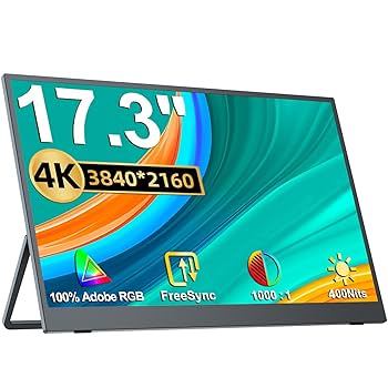 Amazon.co.jp: UPERFECT モバイルモニター 17.3インチ 4K 3840