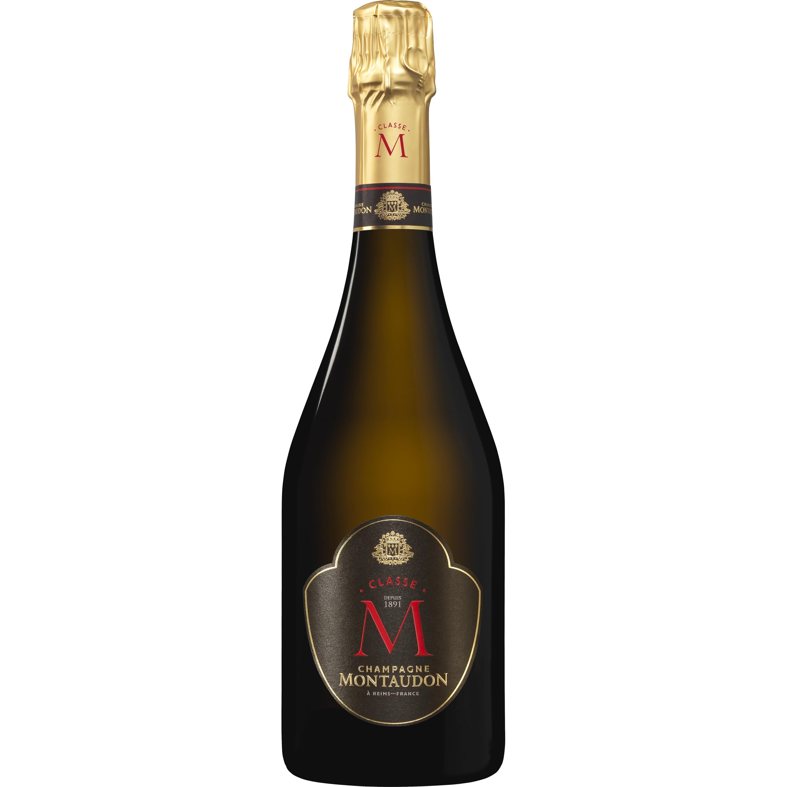 Champagne Montaudon Classe M Schaumwein Weiss Brut Frankreich inkl. FeinWert E-Book (1 x 0.75 l)