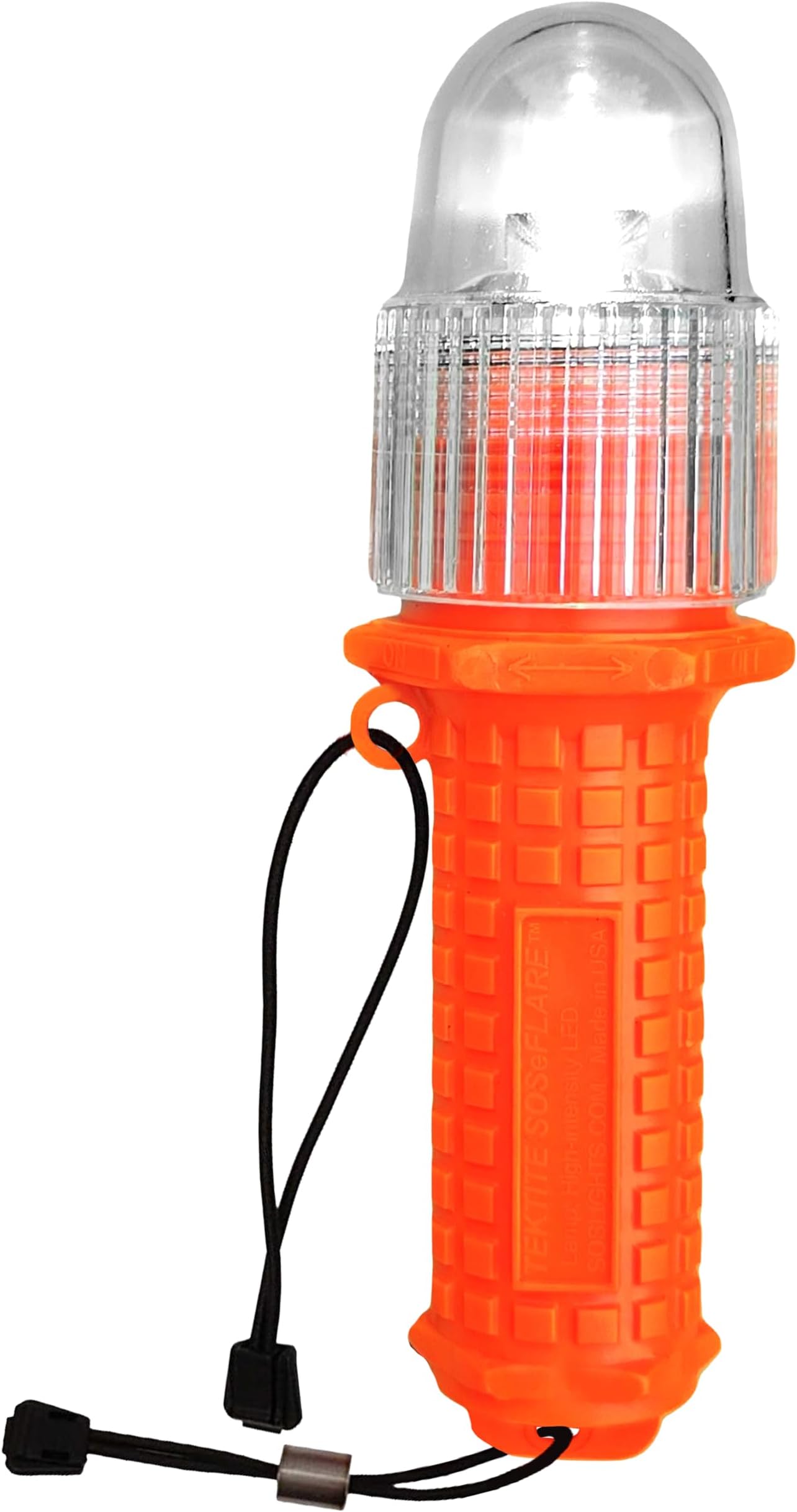 - TEKTITE® SOSeFLARE 5 NO MORE FLARES! Electronic Boat Distress Flare - USCG & SOLAS Compliant Marine Safety Signal - Nighttime SOS Emergency Light - Waterproof Handheld LED Locator for Boats.