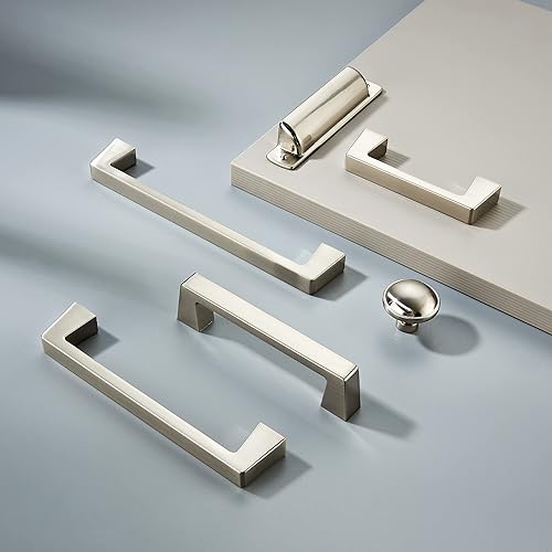 Miniatura 81 de khtumeware - Paquete de 10 pomos redondos de 1 pulgada (25 mm) de diámetro, acabado de latón antiguo, pomos de bola para alacena