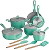 Tramontina Cookware Set 14-Piece (Teal) 80110/036DS