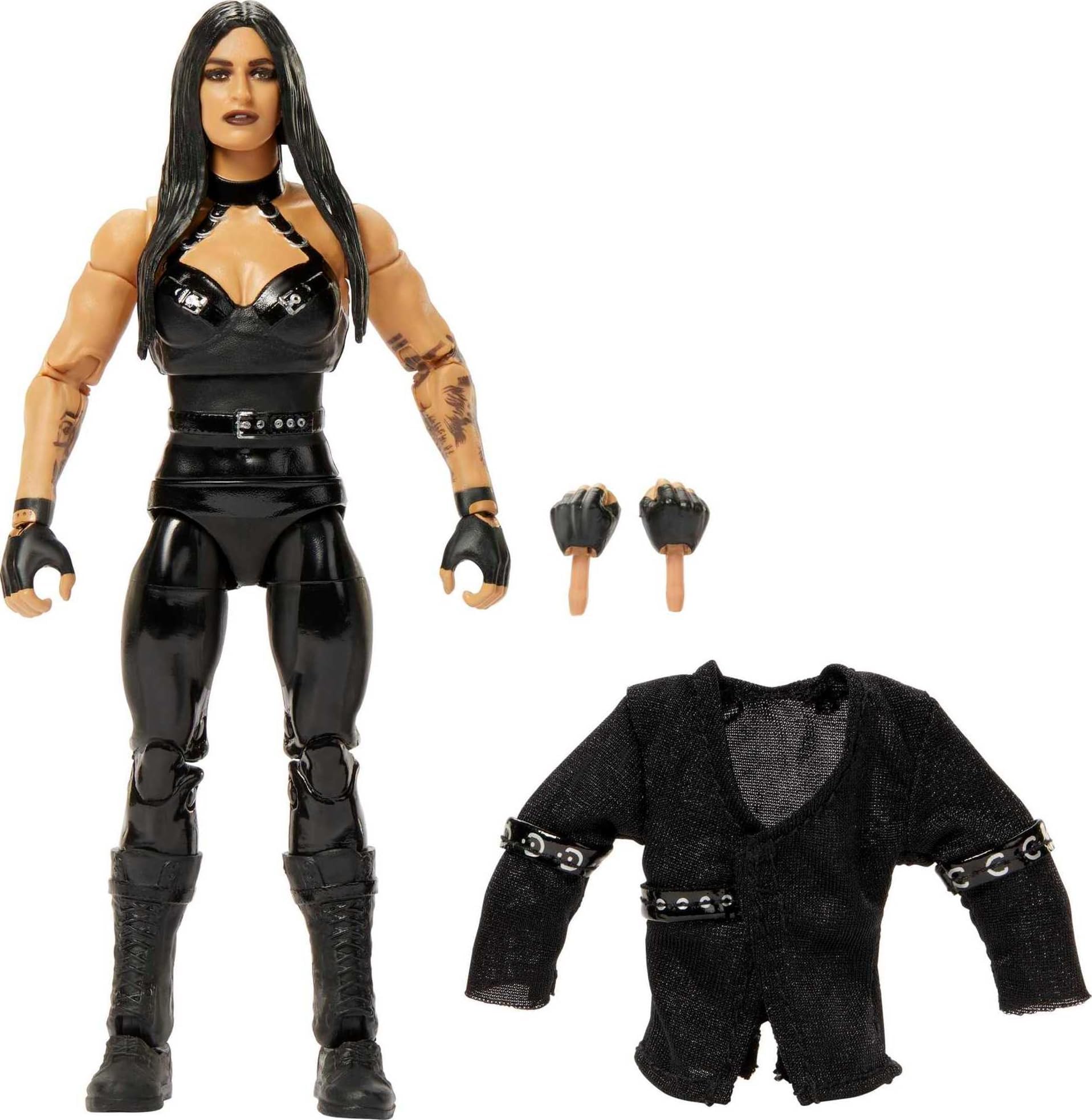 Mattel WWE Elite Collection Action Figure & Accessories, Series #101 Sonya Deville 6-inch Collectible with 25 Articulation Points & Swappable Hands