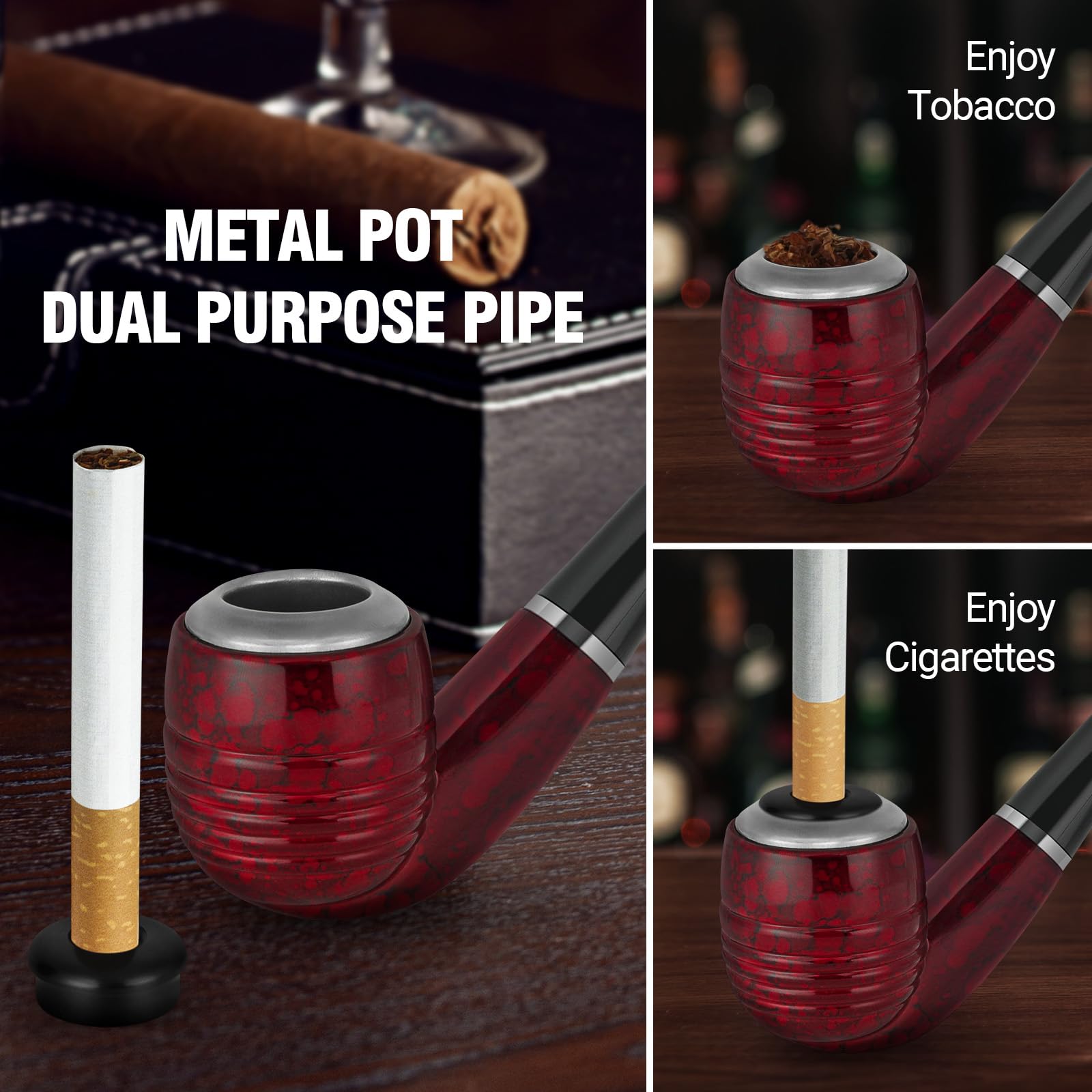 Amazon.com: Tesonway Smoking Set