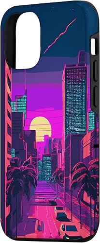 Miniatura 2 de Funda para iPhone 1212 Pro Japanese City Indie Aesthetic Glitch Art 80s 90s Vaporwave