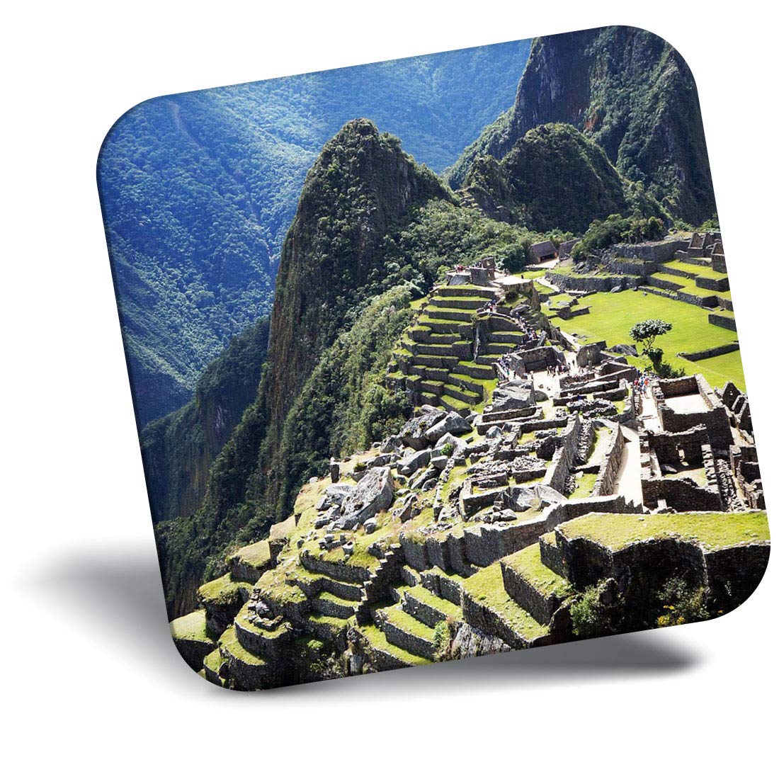 Destination Vinyl Ltd Fridge Magnet - Machu Picchu Peru Mountain 8901