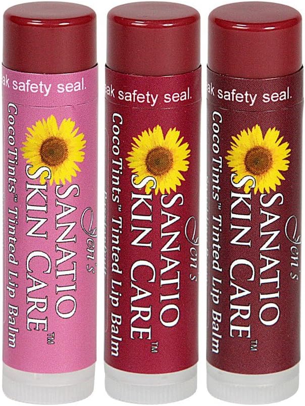 Sanatio Skin CareTinted Balm Combo Pack - With Organic Ingredients and Essential Oils