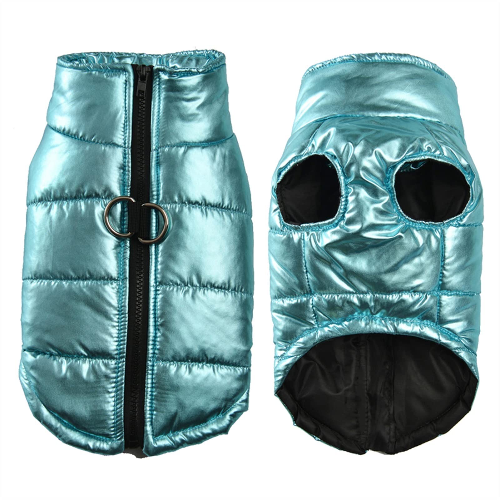 Manteau imperméable grand chien XXL bleu veste pluie automne hiver