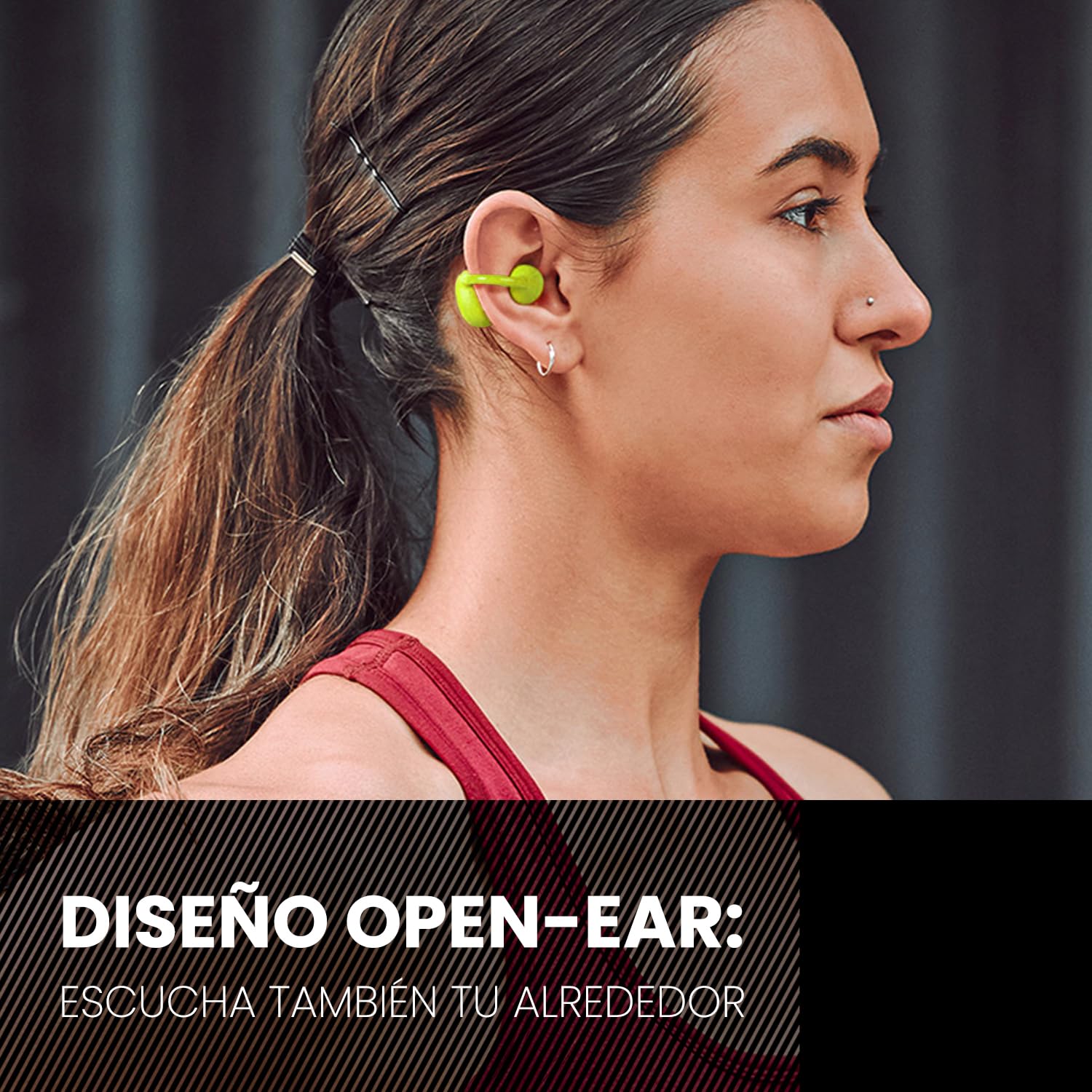 SPC Boost Clip – Auriculares inalámbricos con Clip Open-Ear | ENC para Llamadas nítidas | 26h de batería | Bluetooth y Google Fast Pair | IPX5 | Control táctil y Asistente de Voz - Verde