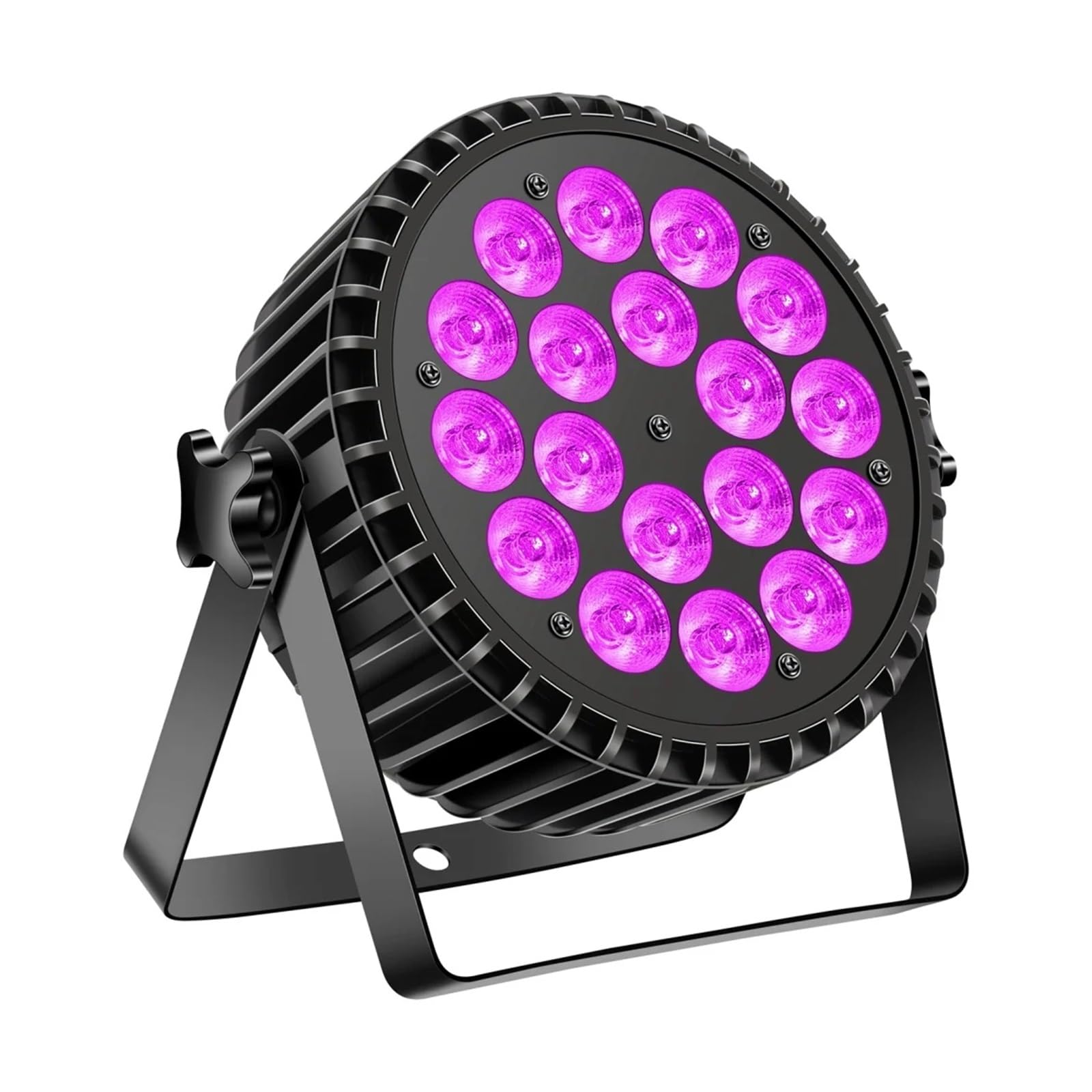 Aluminum LED Par Light 18x10W RGBWA+UV DMX 512 Control Stage Effect for Dj Disco Ball Theater Party Chruch Professional