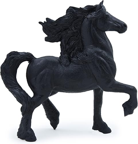 MODEBESO Juego de figuras de animales realistas, figuras de caballo, figuras de caballo pintadas a mano, juguete educativo, decoración de tartas,