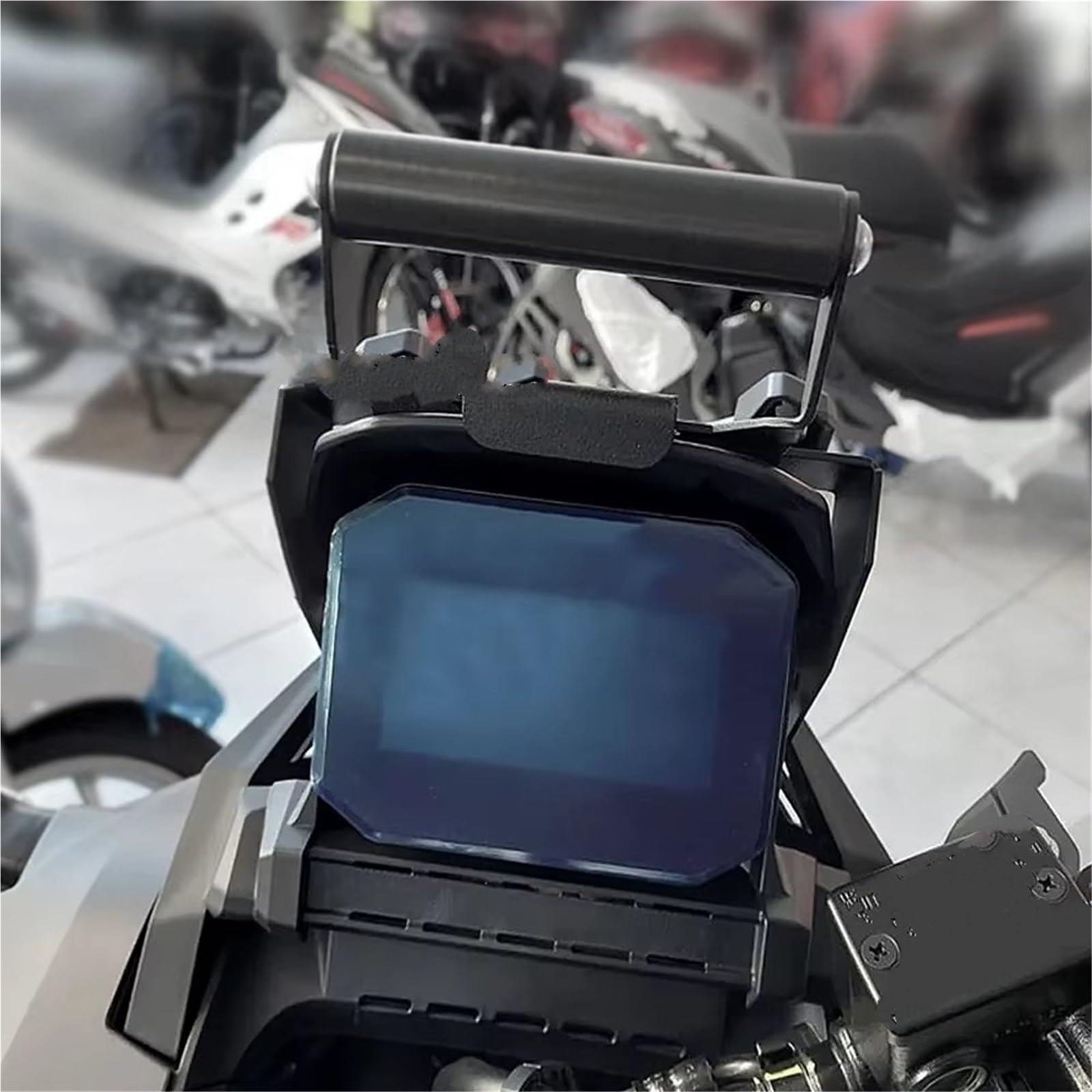 Moto Navigazione Staffa Per ADV350 Per ADV 350 2021 2022 2023 2024 Supporto GPS per telefono navigatore per moto Staffa Di Navigazione(Navigation bracket)