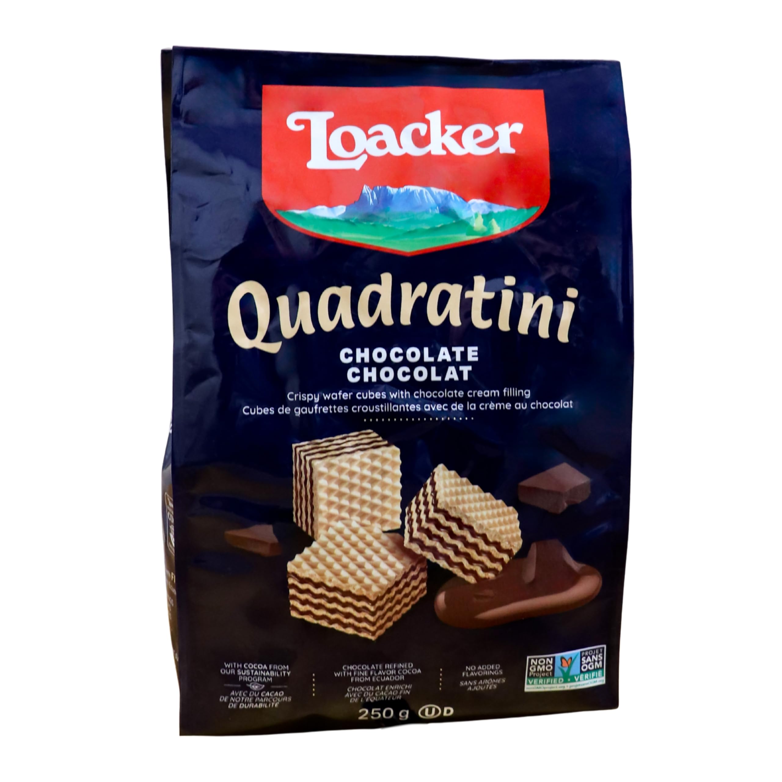 Wafer Quadratini Chocolate Cream, 8.82 oz (14301)