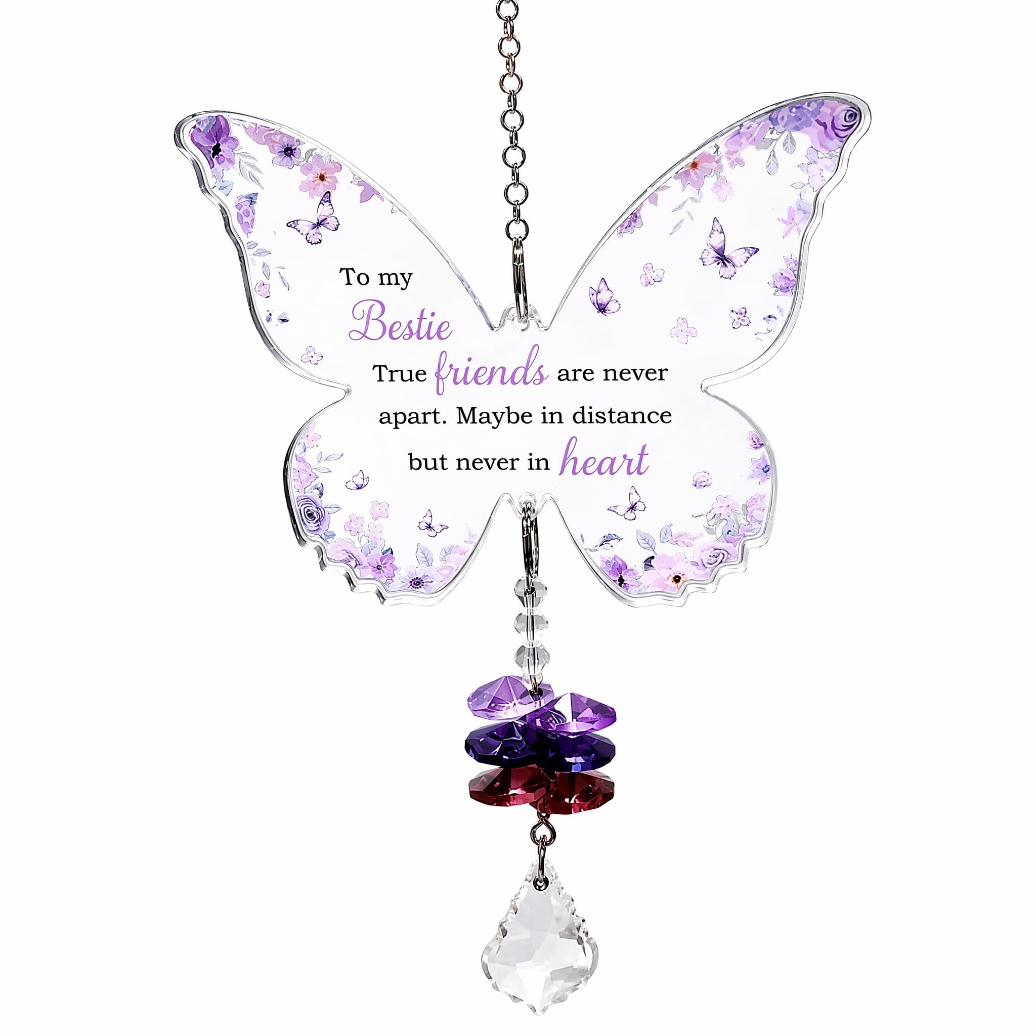 Friendship Gifts for Women Friends, Sun Catchers for Windows, Thank You Gifts, Best Friend Birthday Anniversary Graduation Presents