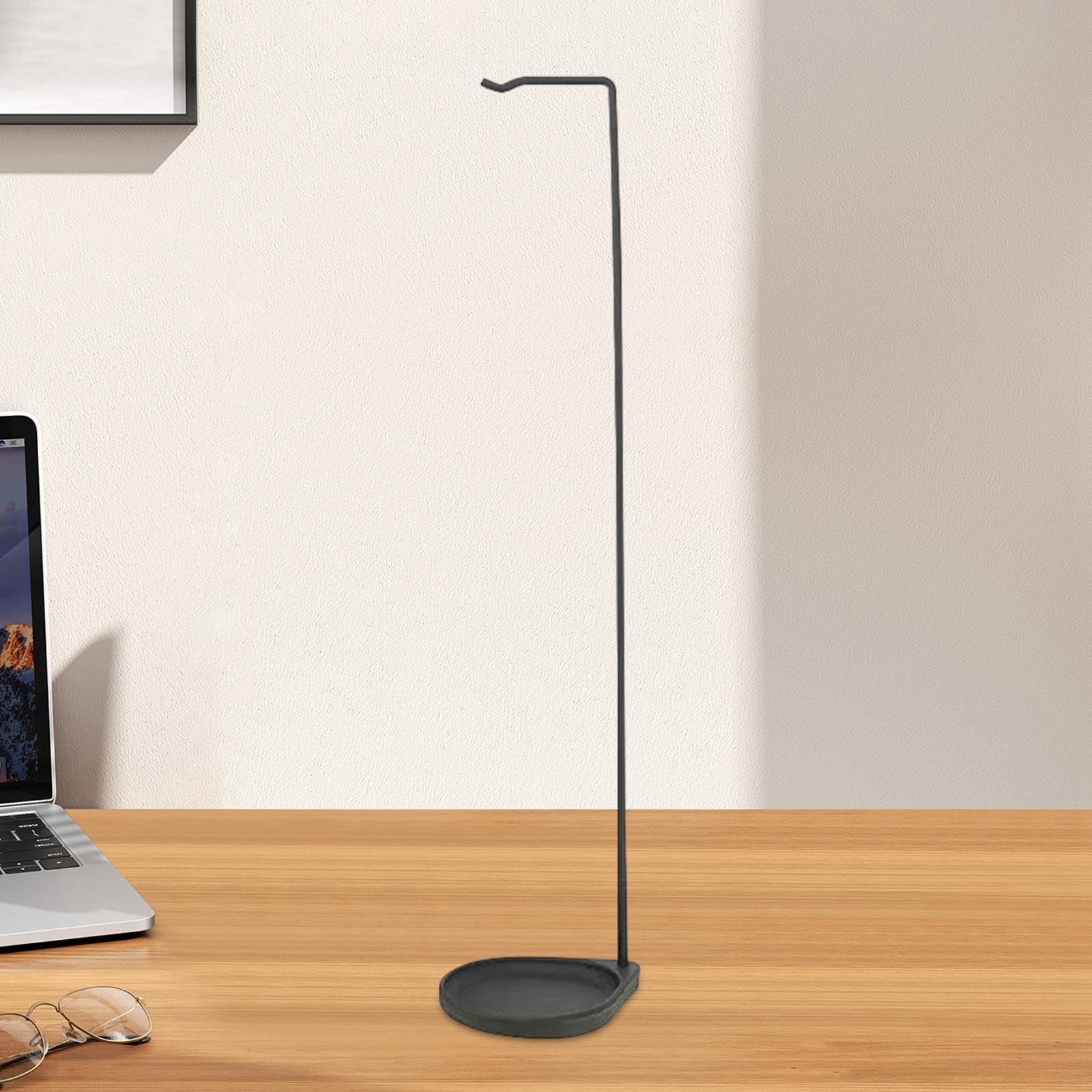 StilGut Supporto Per HomePod In Ecopelle – Base Antiscivolo Per Tavolo O Terra, Protegge I Mobili Dalle Macchie, Fatto A Mano In Nero