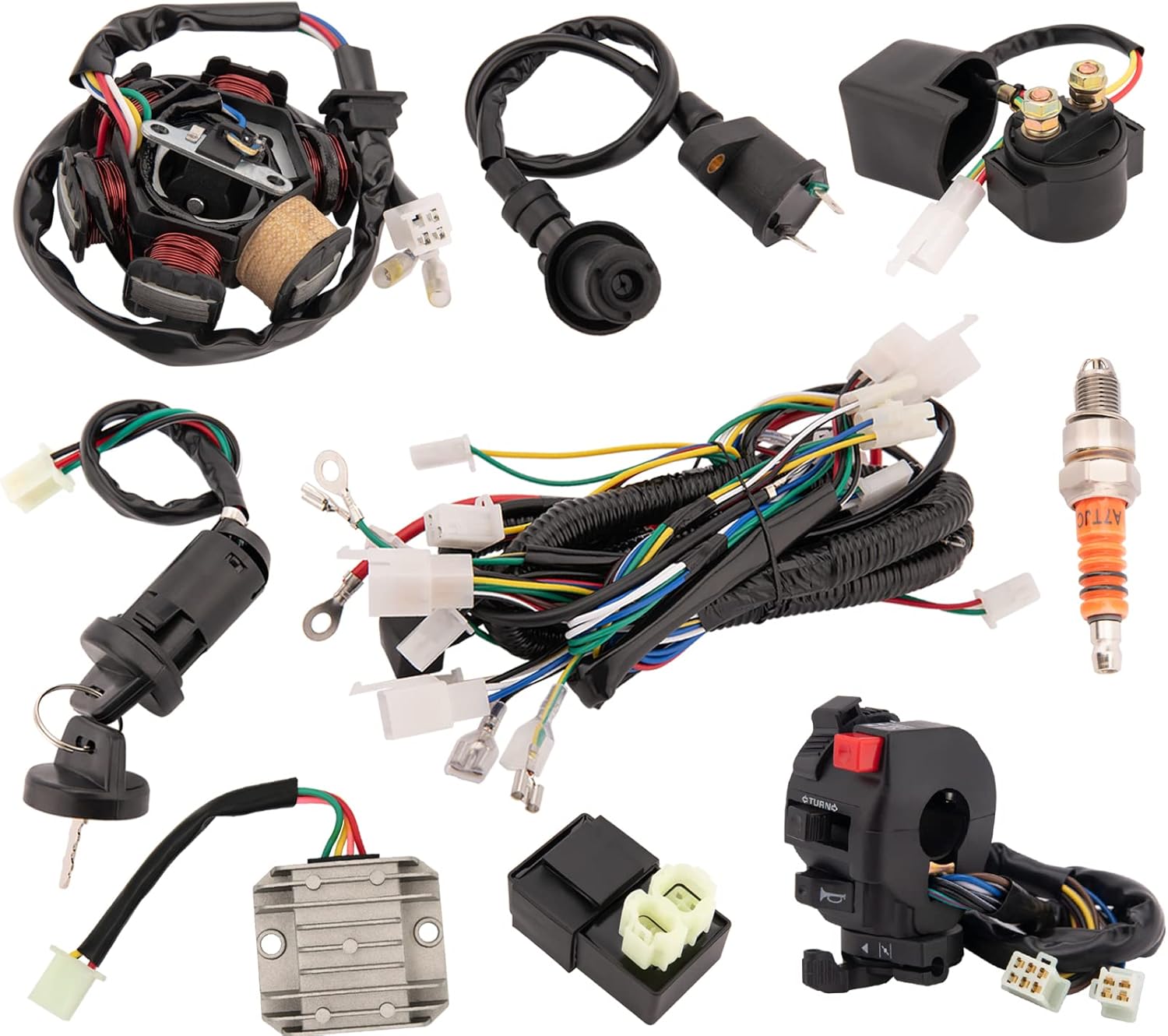 Complete GY6 Wiring Harness kit for Wiring Harness 50cc