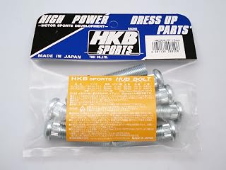 HKB SPORTS ロングハブボルト 10mm ホンダ M12xP1.5/12.3 8本入HK20
