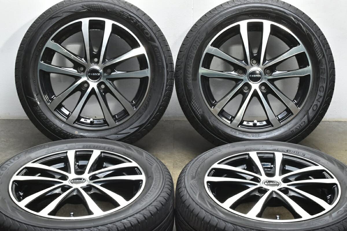 AUTOBACS e:vance エヴァンス 社外ホイール 15インチ 4本 6J5HPCD114.3