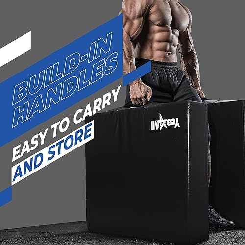 Miniatura 4 de Yes4All Silencer Drop PadsWeightlifting Drop Pads with PVC Cover & Easy Carry Handles  Sold in PairsVariation Theme